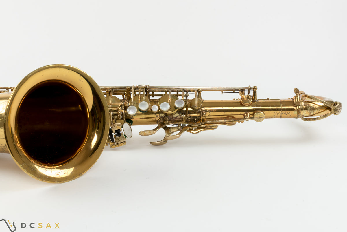 1968년식 157,xxx번대 셀머 Mark VI(Selmer Mark VI) 테너 색소폰, 오리지널 래커 96% 잔존