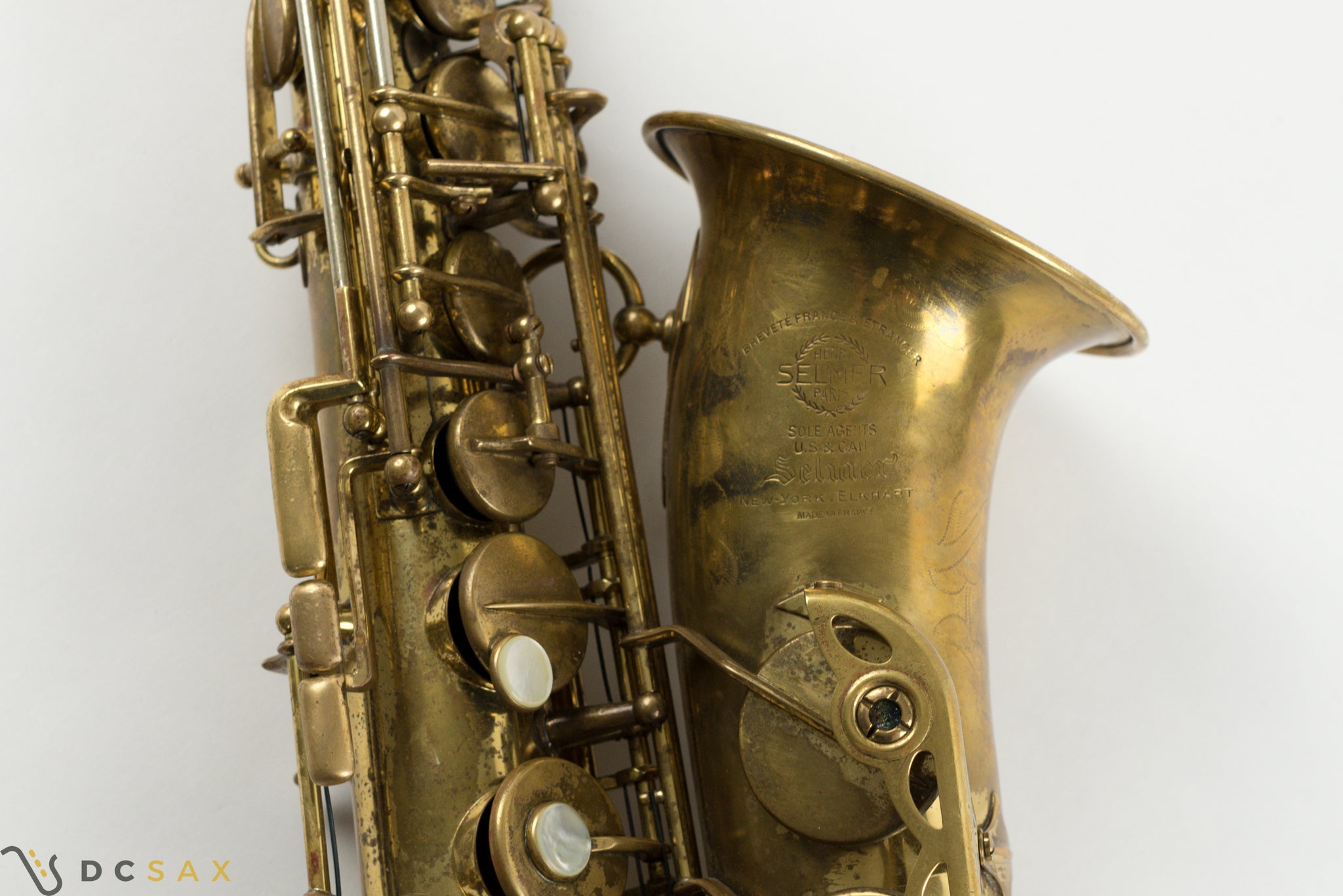 1950 41,xxx Selmer Super Balanced Action Alto Saxophone