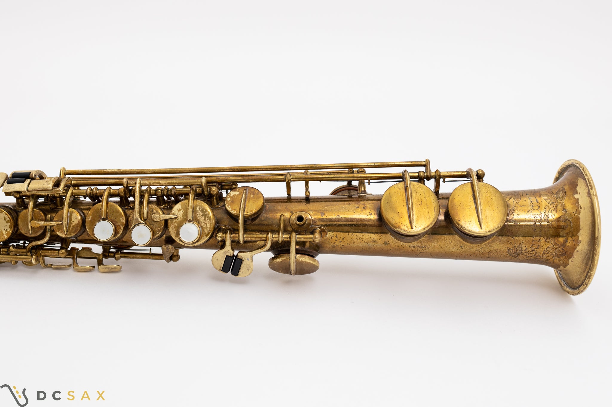 1920's Martin Handcraft Soprano Saxophone, Concertone Stencil, Just Serviced