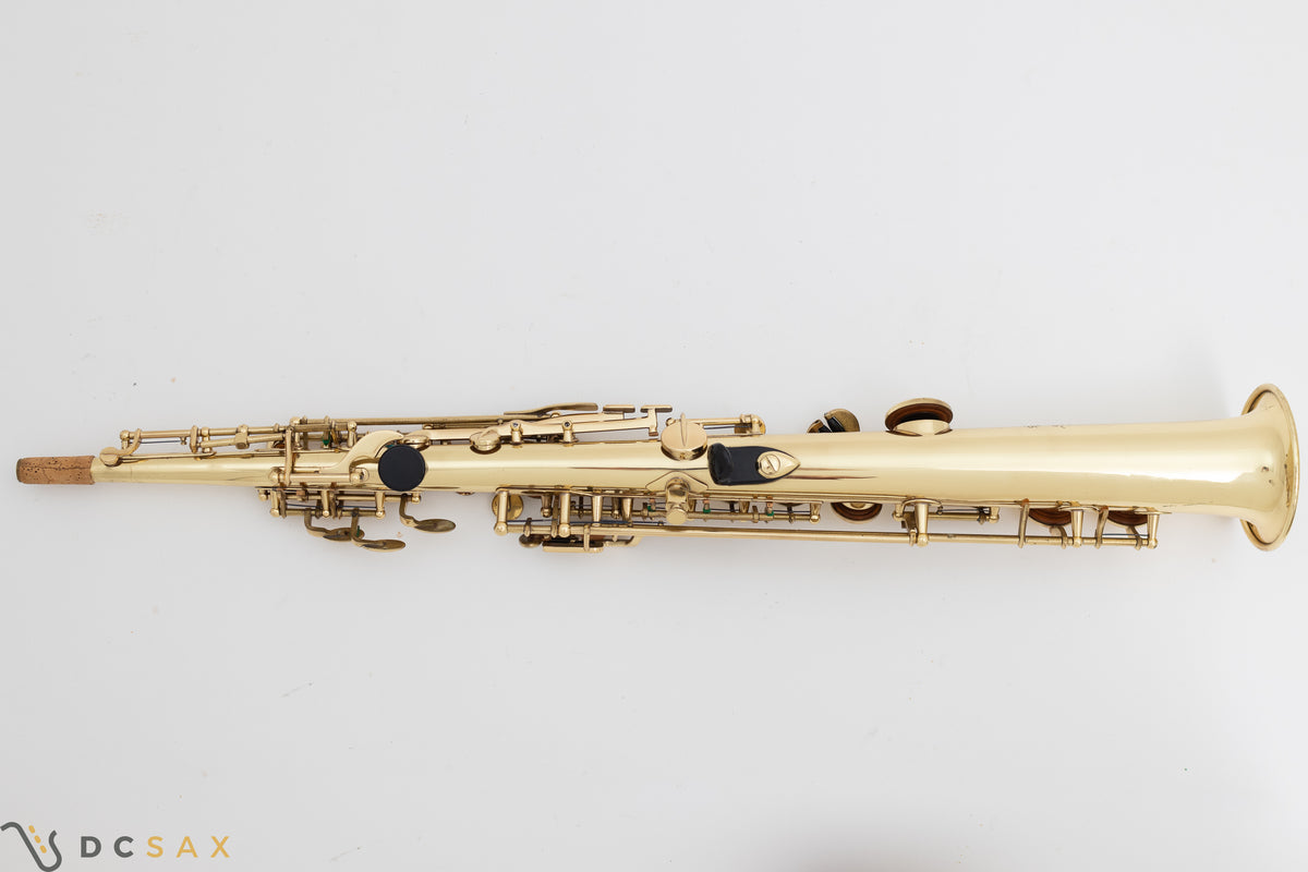 183,xxx Selmer Mark VI Soprano Saxophone, 99%+ Original Lacquer, Just Serviced, Video