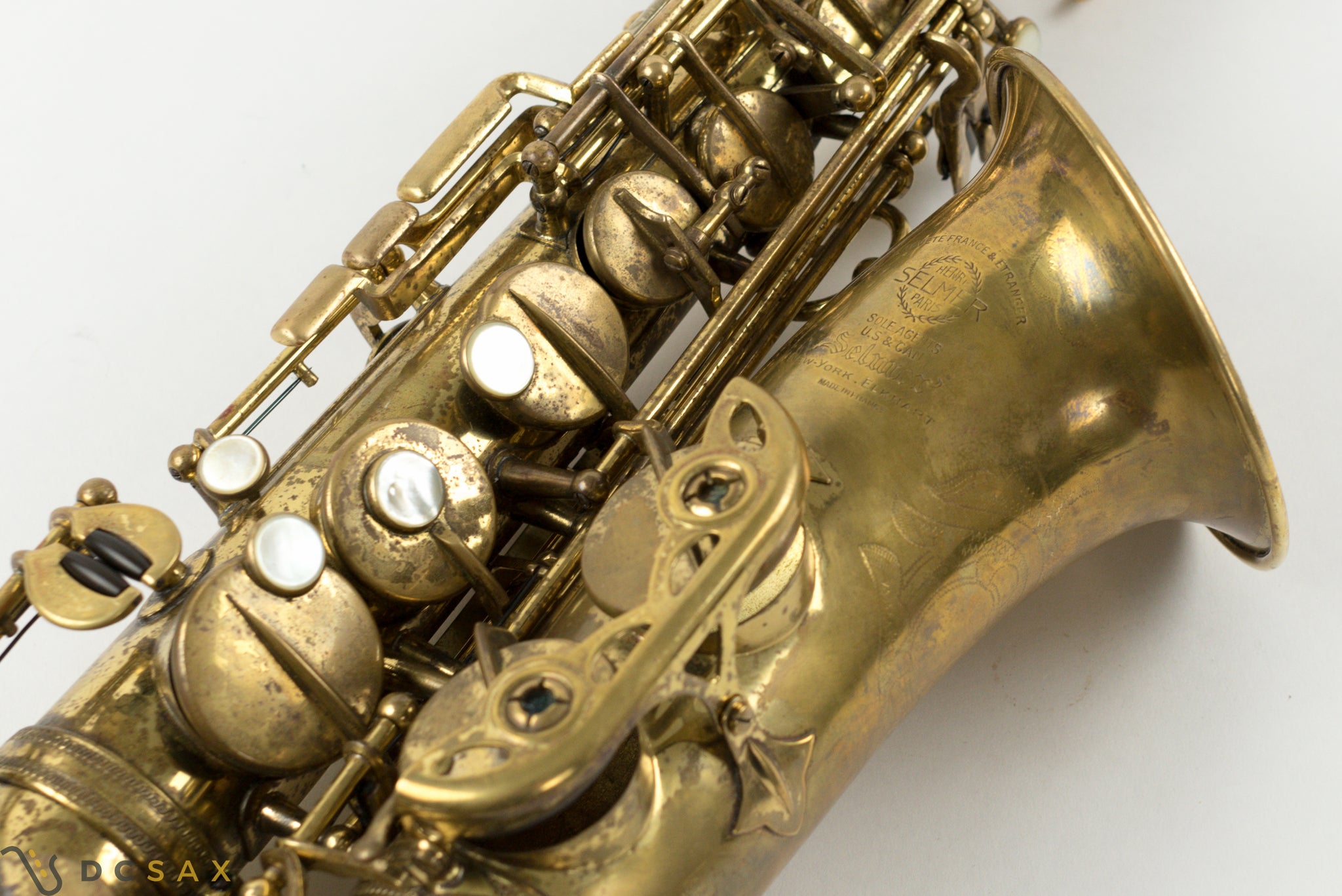 1950 41,xxx Selmer Super Balanced Action Alto Saxophone