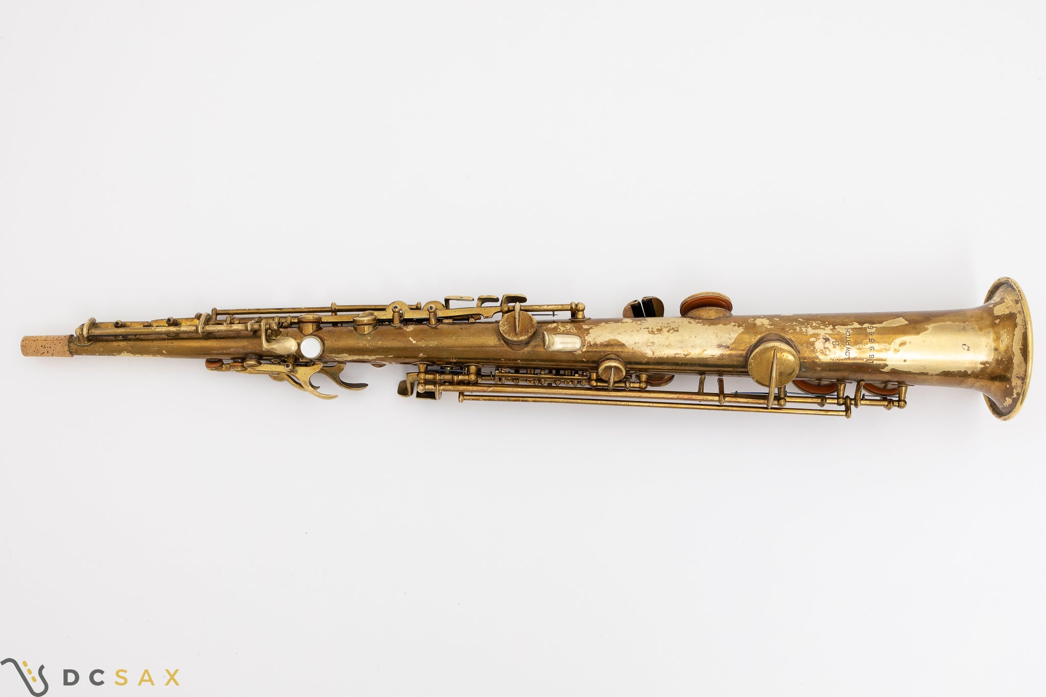 1920's Martin Handcraft Soprano Saxophone, Concertone Stencil, Just Serviced