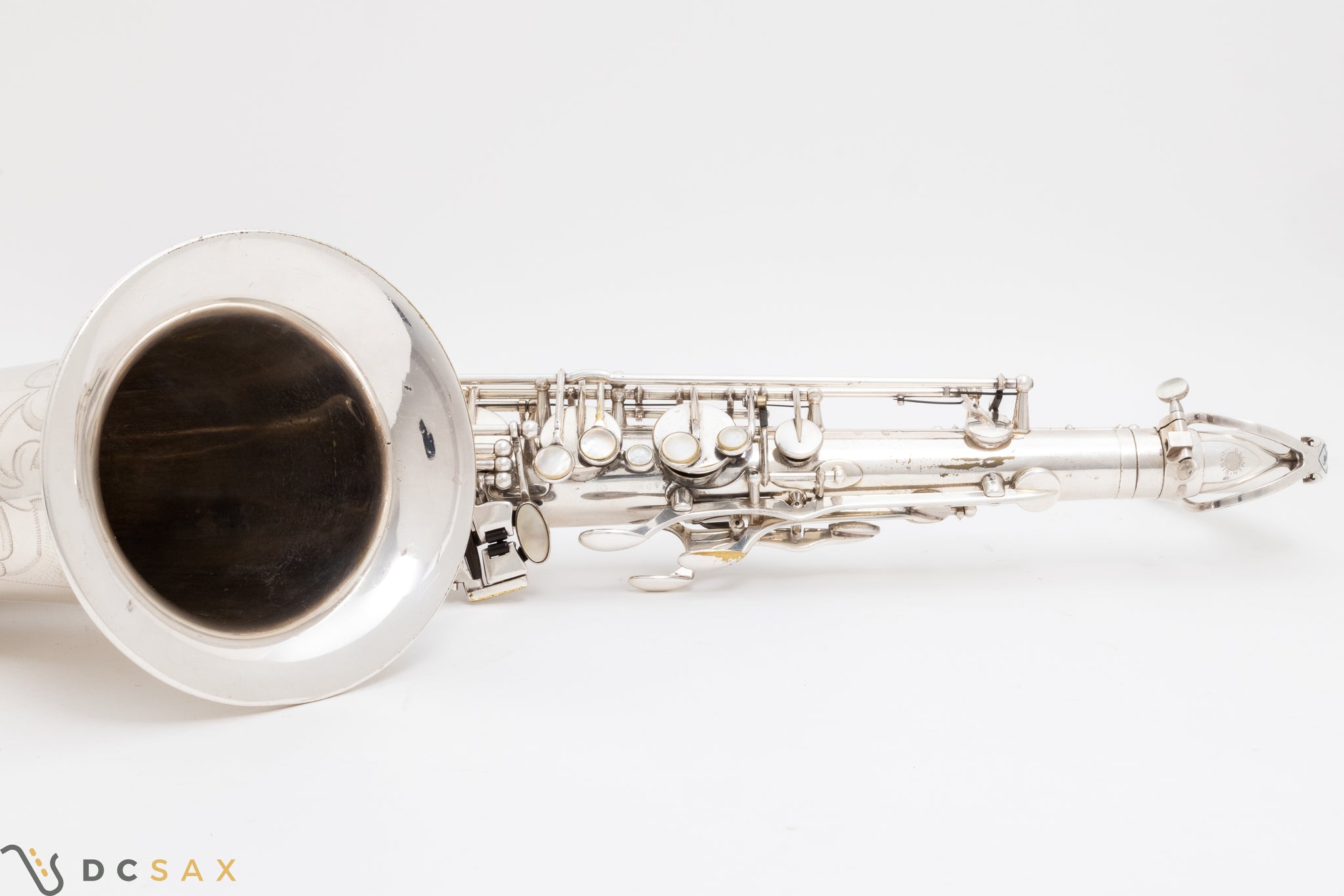 1956 67,xxx Selmer Mark VI Tenor Saxophone, 97% Original Silver Plating, Video