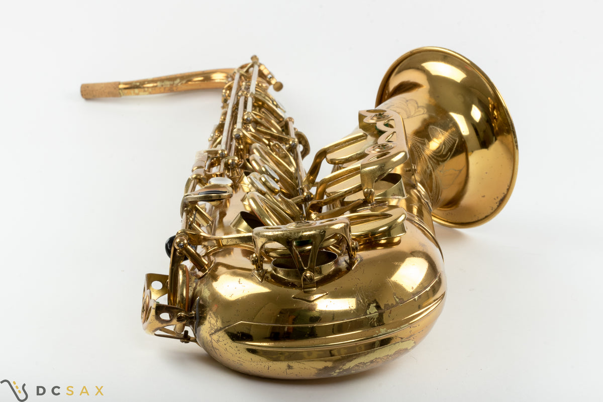 1968년식 157,xxx번대 셀머 Mark VI(Selmer Mark VI) 테너 색소폰, 오리지널 래커 96% 잔존