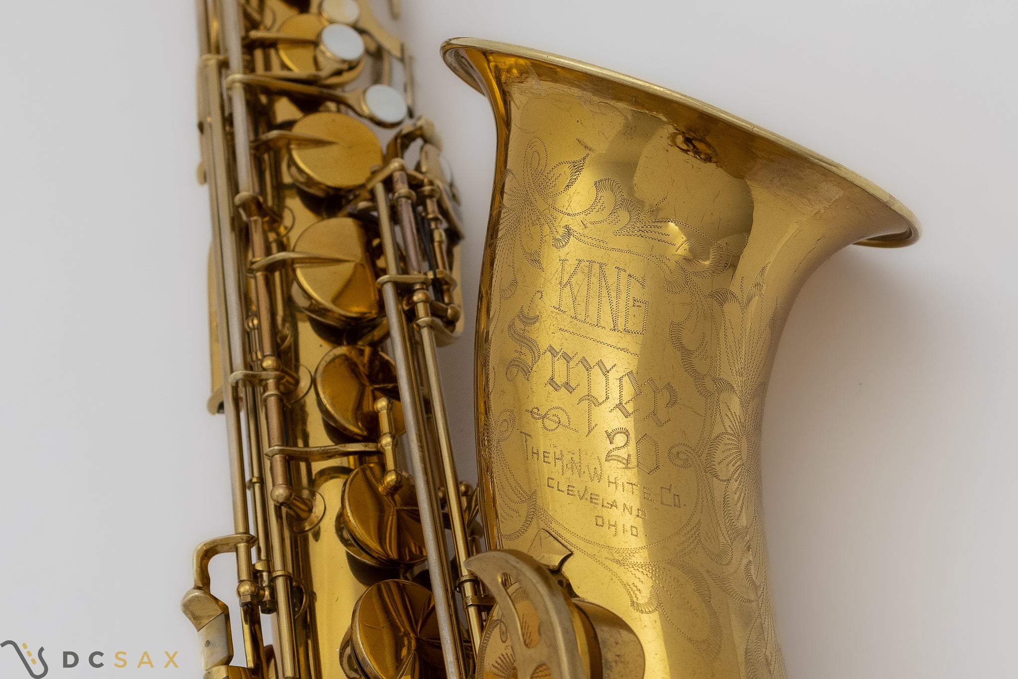1953 King Super 20 Tenor Saxophone, Full Pearls, Overhaul, Video
