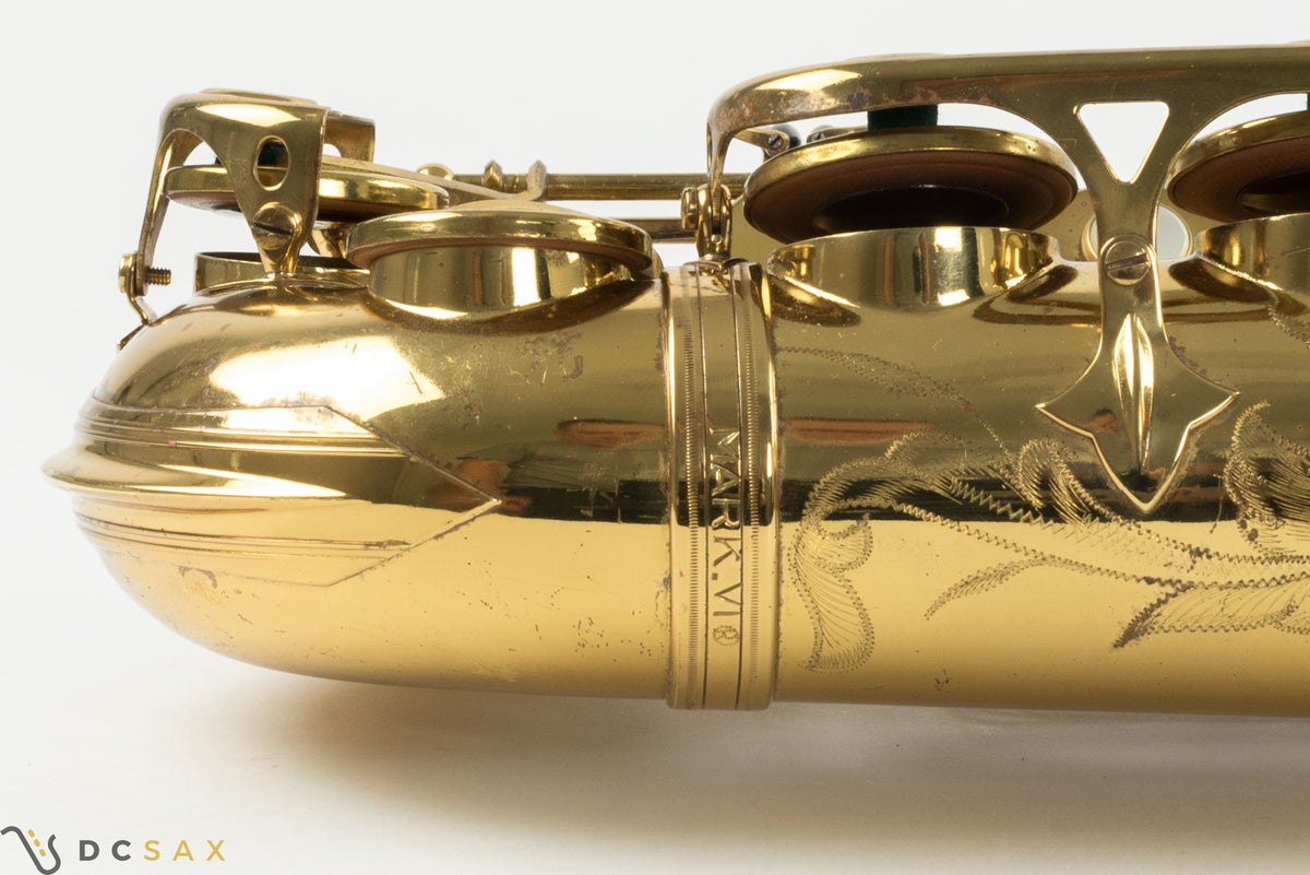 191,xxx Selmer Mark VI Alto Saxophone, 99% Original Lacquer, Fresh Overhaul, Video