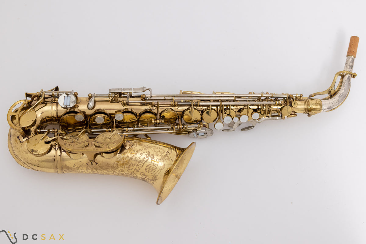 1959 King Super 20 Alto Saxophone, 96% Original Lacquer, Fresh Overhaul, Cleveland Era