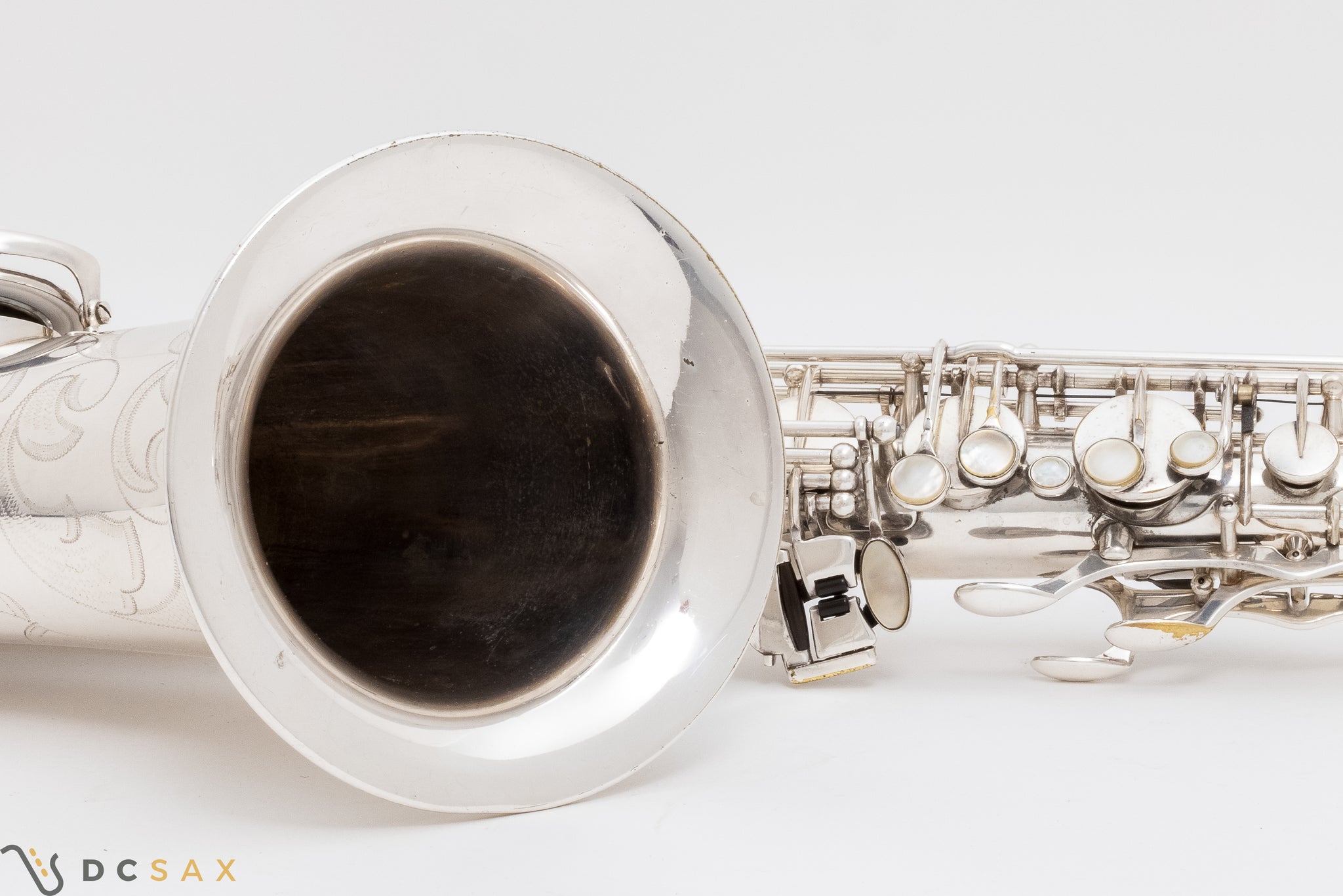 1956 67,xxx Selmer Mark VI Tenor Saxophone, 97% Original Silver Plating, Video