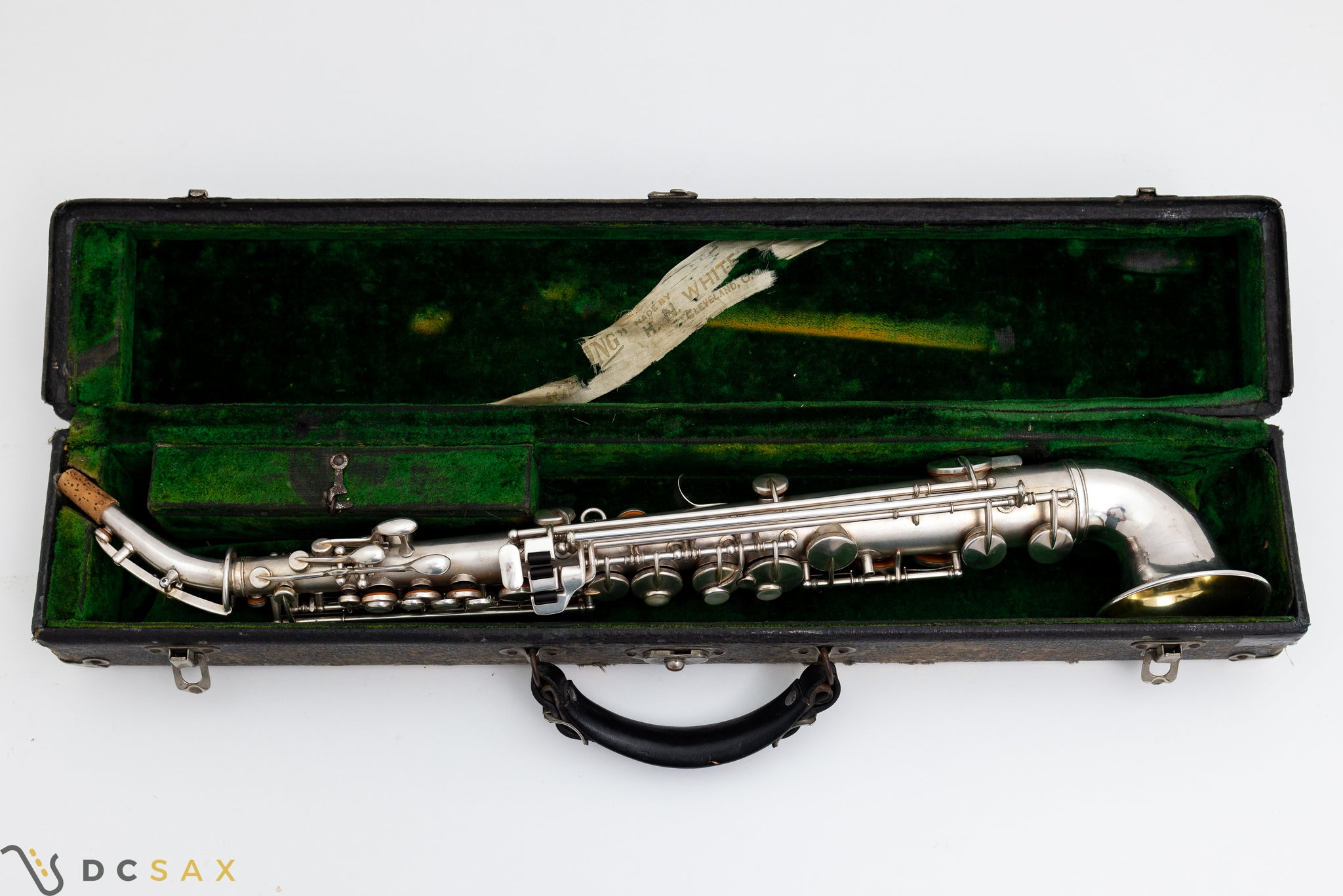 1924 King Saxello, Silver Plated