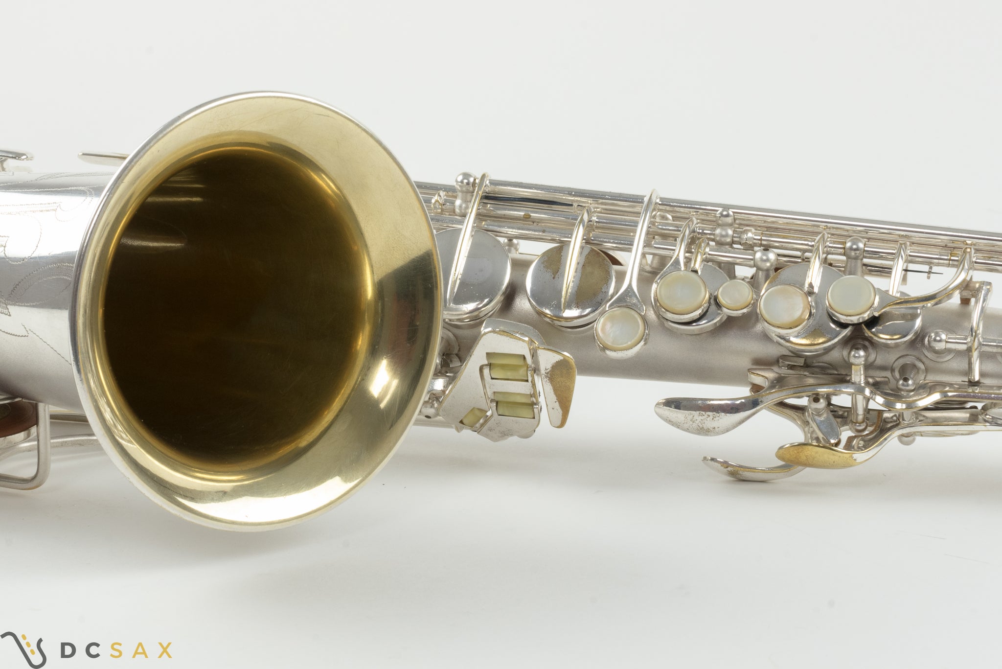 262,xxx Conn 6M Transitional Alto Saxophone, Original Silver Plate, Overhaul
