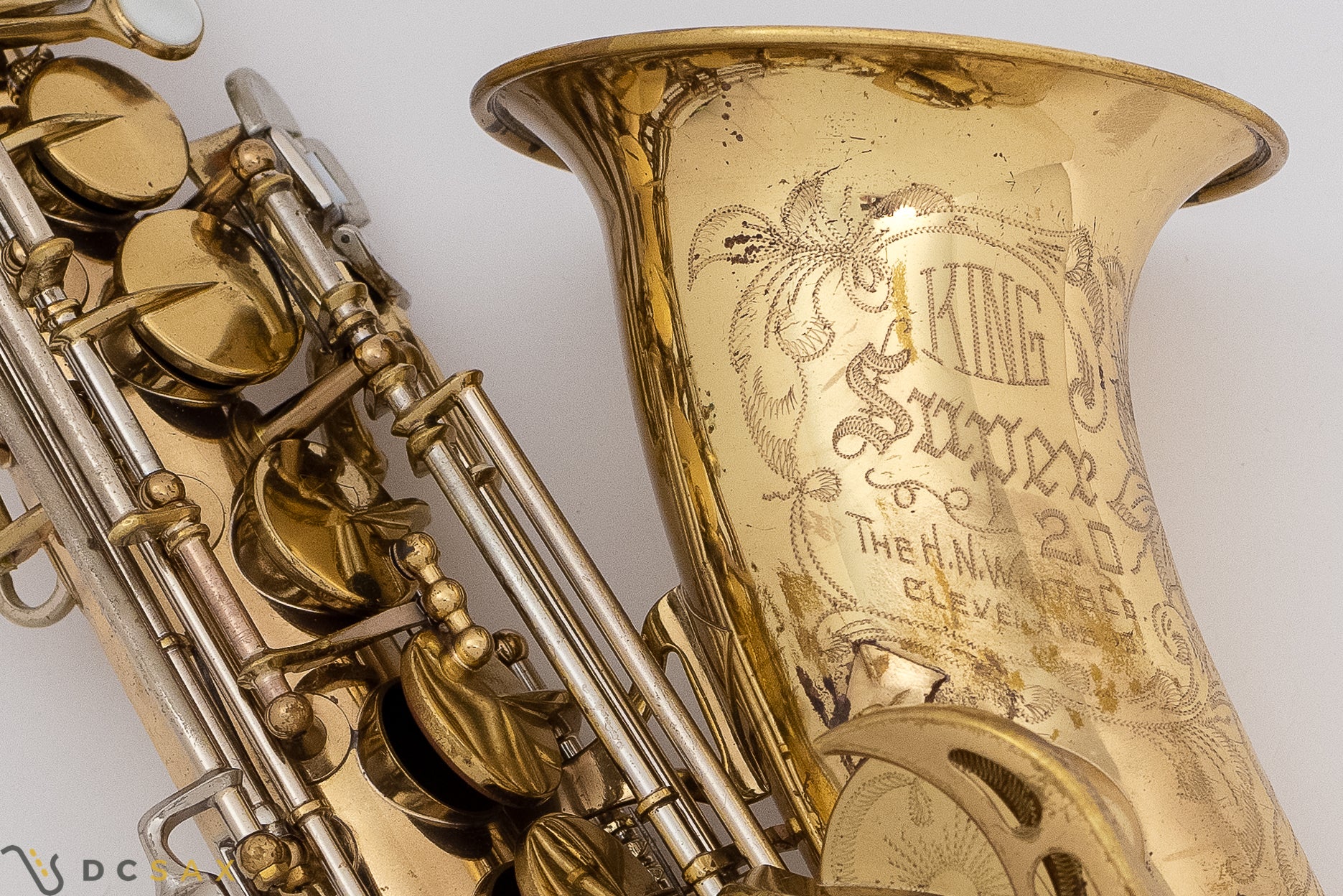 1959 King Super 20 Alto Saxophone, 96% Original Lacquer, Fresh Overhaul, Cleveland Era