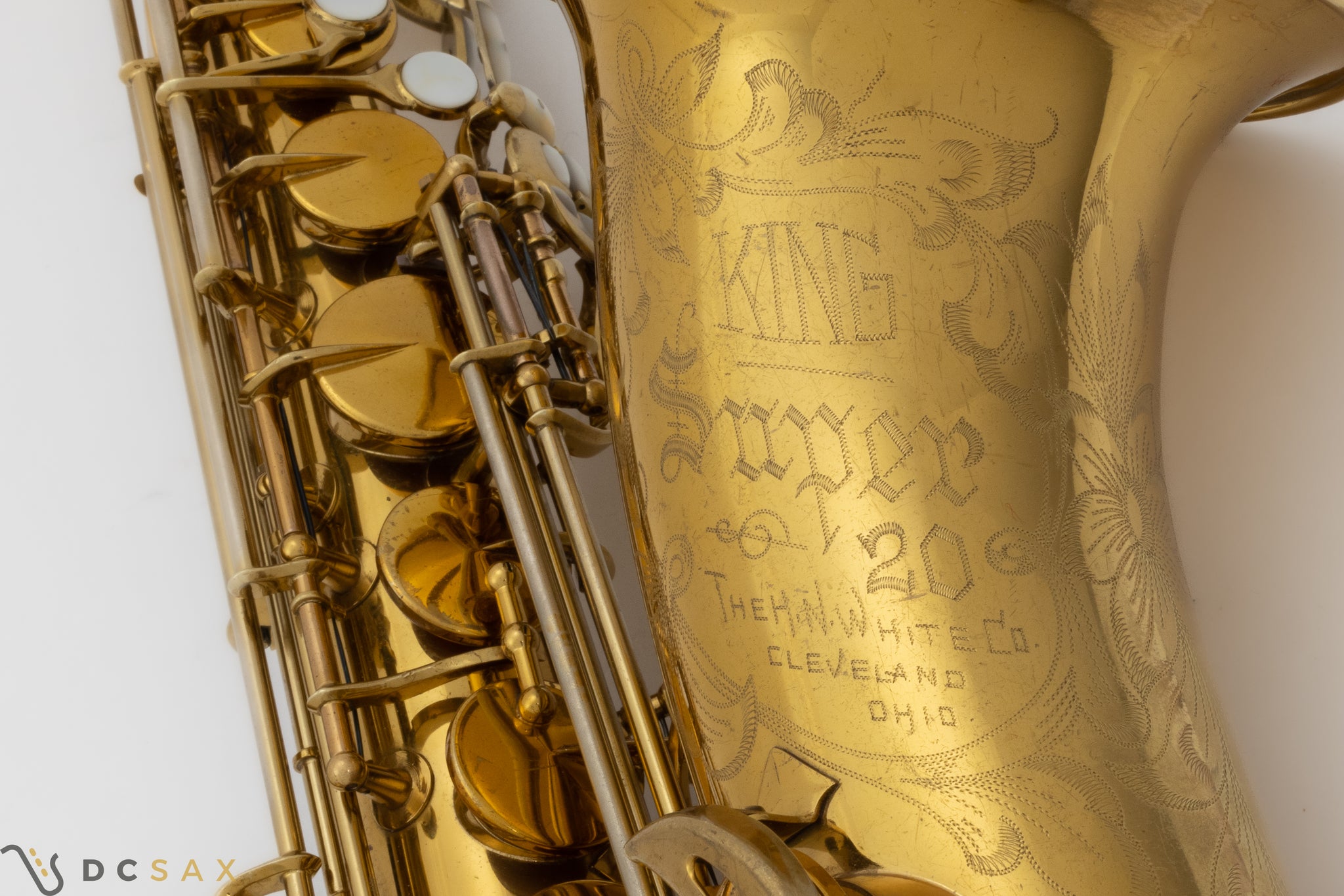 1953 King Super 20 Tenor Saxophone, Full Pearls, Overhaul, Video