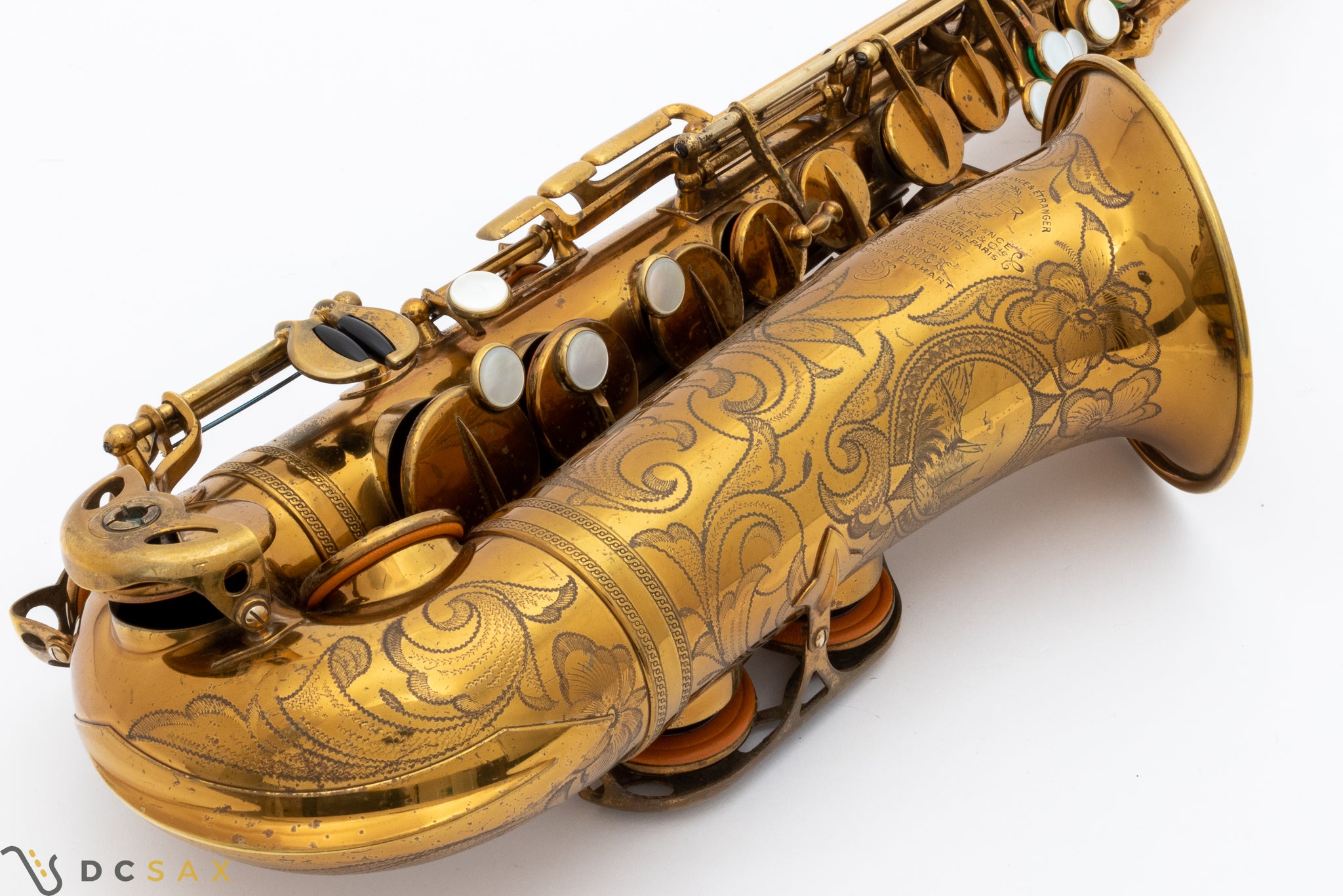 1939 Selmer Jimmy Dorsey Alto Saxophone, 98% ORIGINAL LACQUER, Video