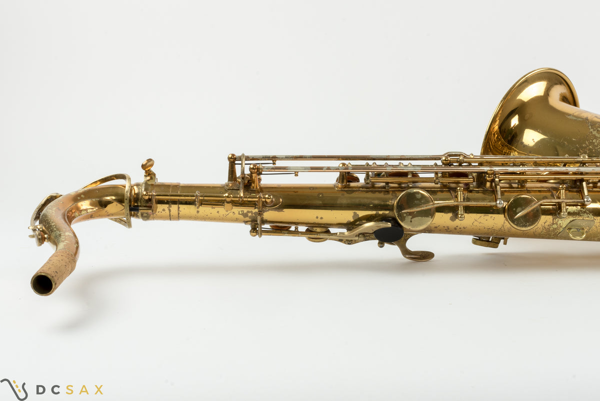1968년식 157,xxx번대 셀머 Mark VI(Selmer Mark VI) 테너 색소폰, 오리지널 래커 96% 잔존