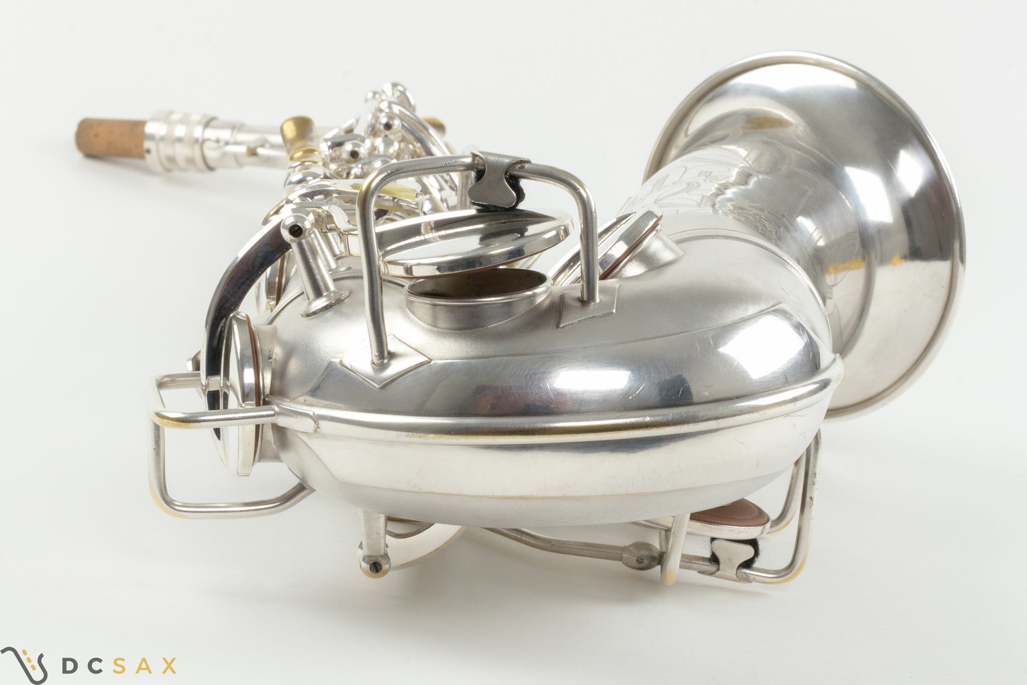 262,xxx Conn 6M Transitional Alto Saxophone, Original Silver Plate, Overhaul