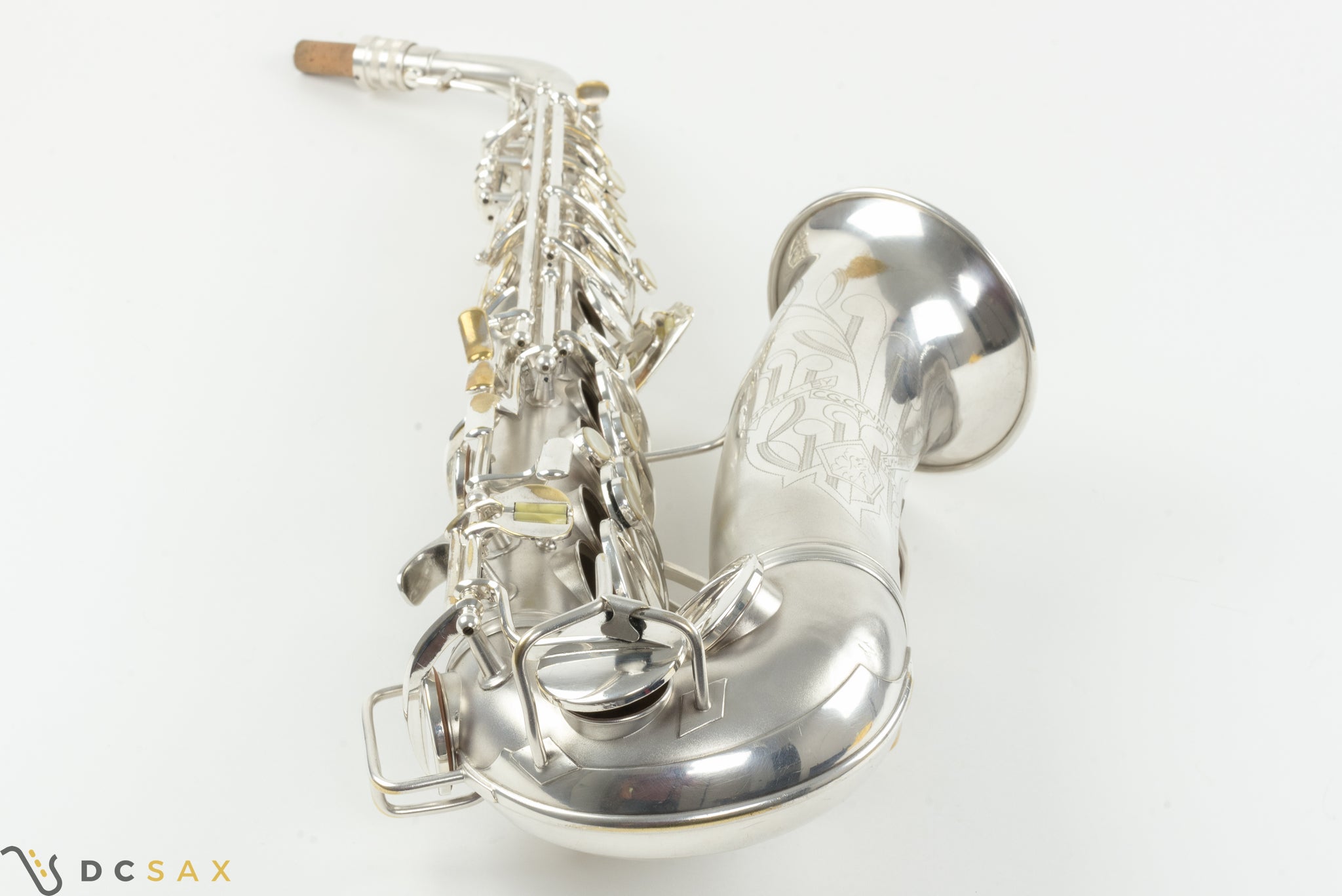 262,xxx Conn 6M Transitional Alto Saxophone, Original Silver Plate, Overhaul