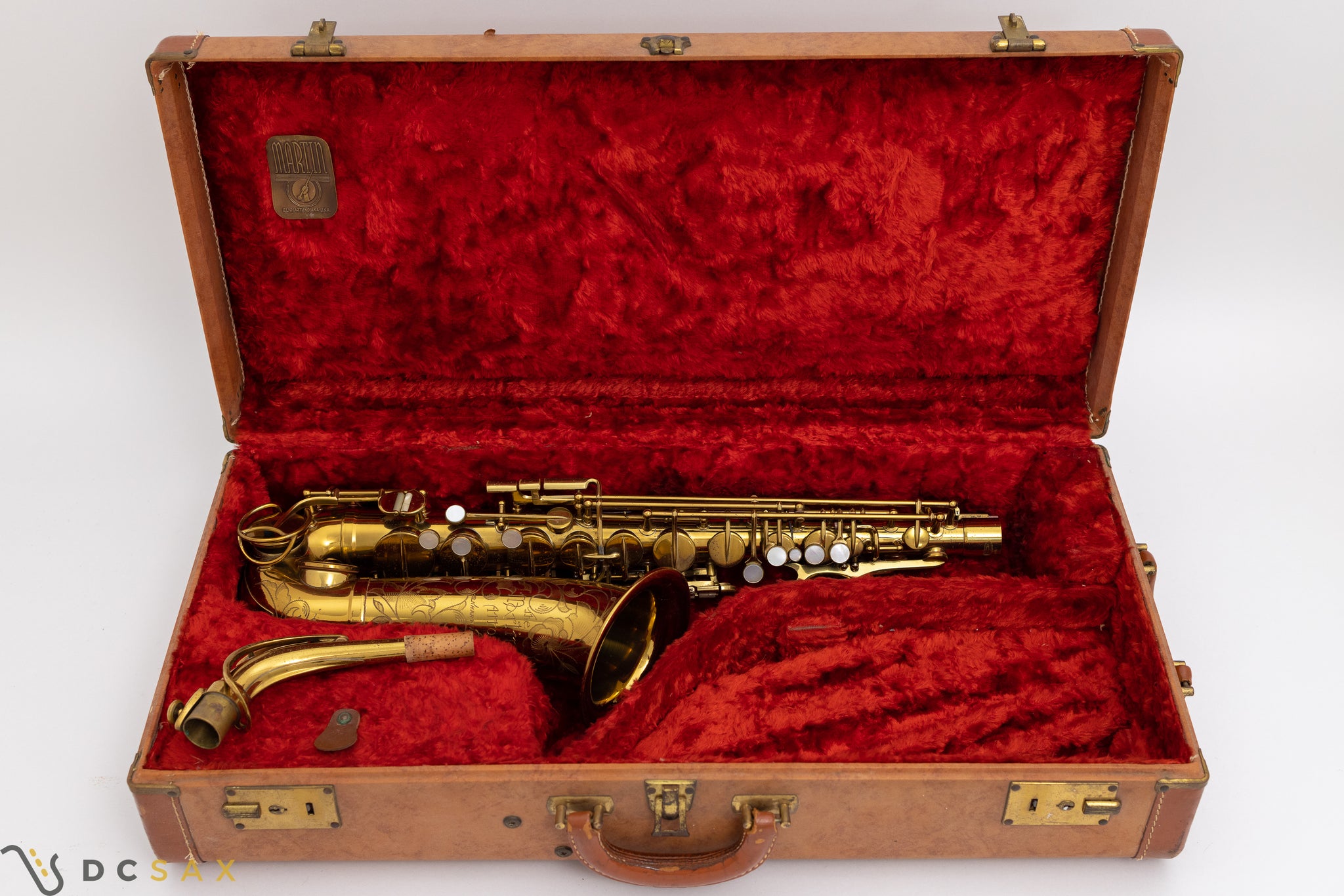 1948 Martin Committee Alto Saxophone, 98% Original Lacquer, Fresh Overhaul, Video