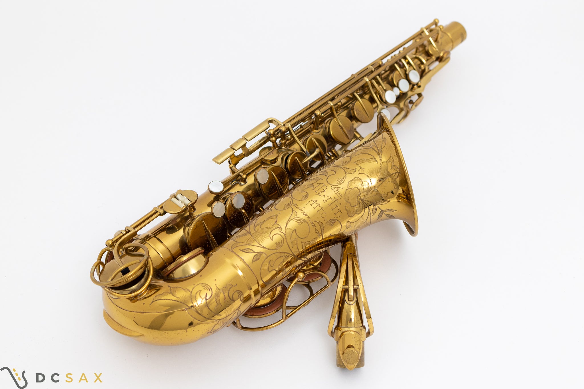 1948 Martin Committee Alto Saxophone, 98% Original Lacquer, Fresh Overhaul, Video
