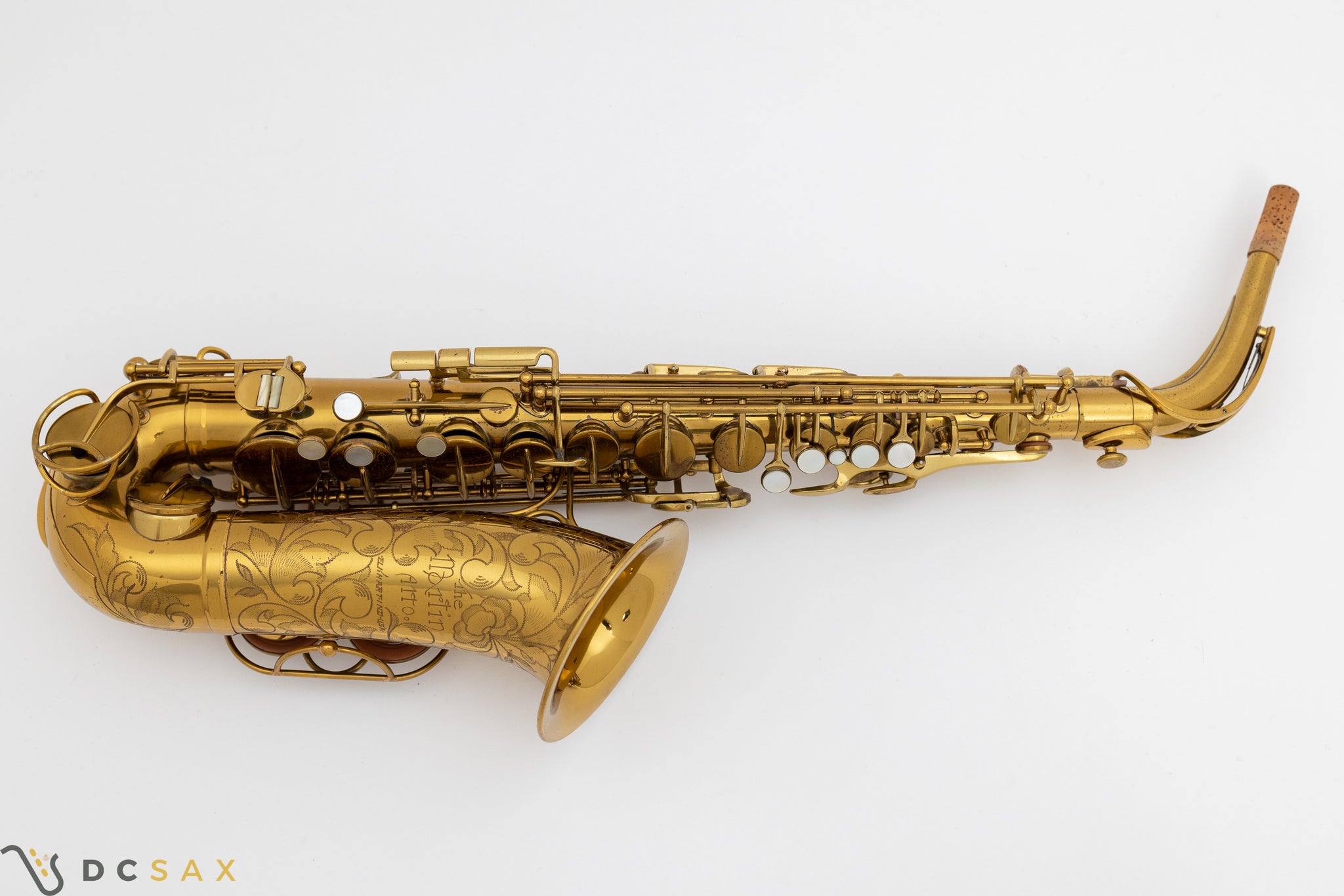 1948 Martin Committee Alto Saxophone, 98% Original Lacquer, Fresh Overhaul, Video