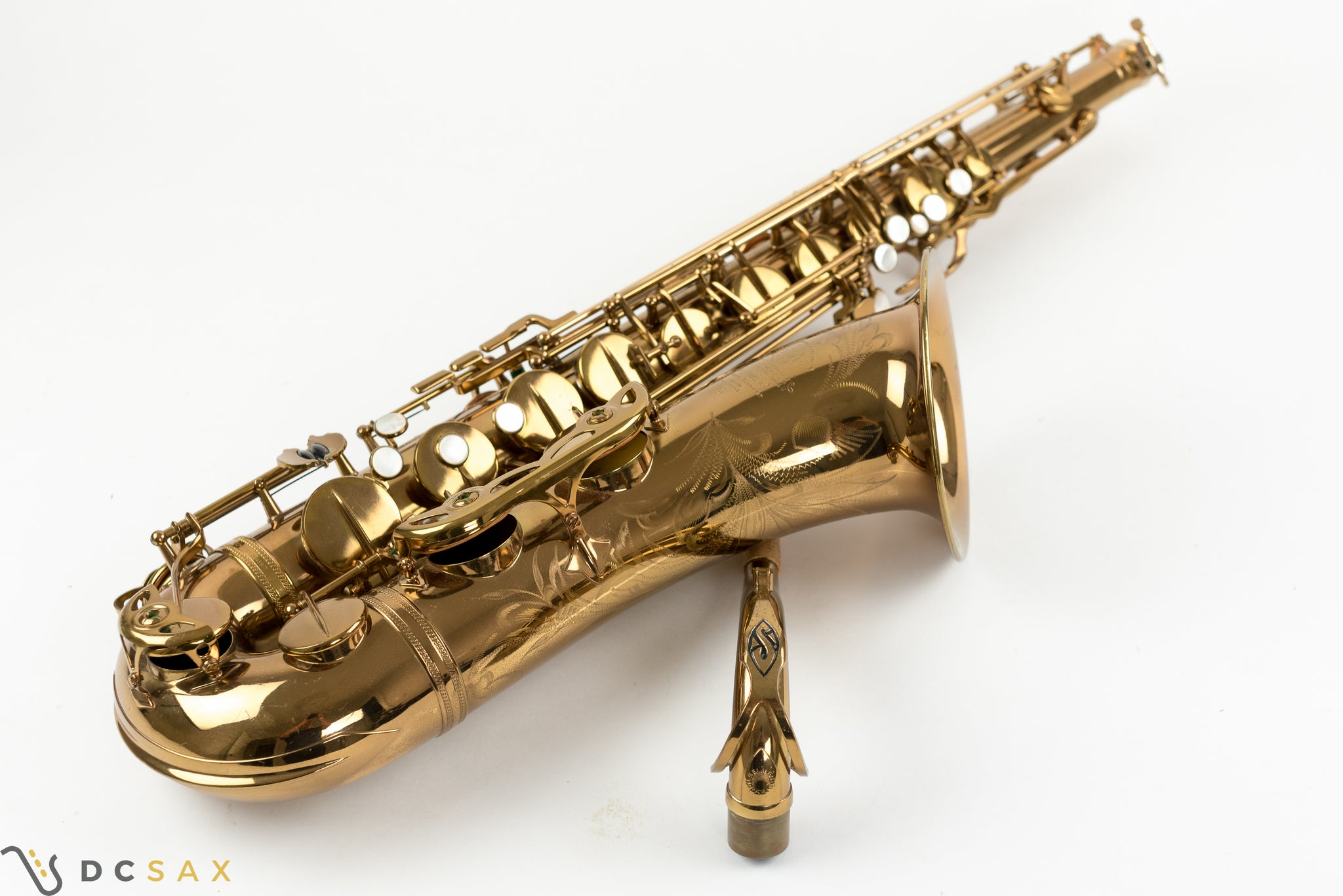 1957 73,xxx Selmer Mark VI Tenor Saxophone, 99.9% Original Lacquer, Near Mint