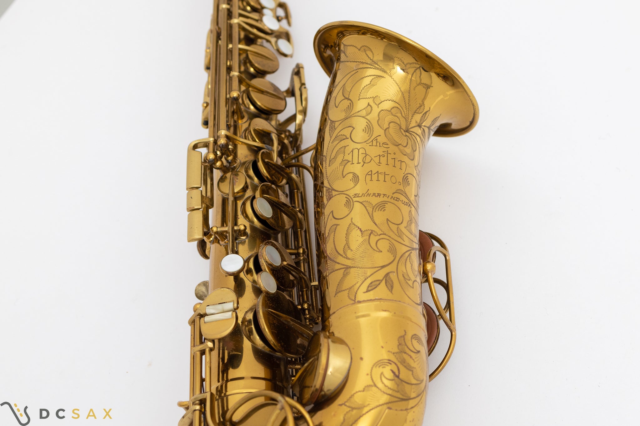 1948 Martin Committee Alto Saxophone, 98% Original Lacquer, Fresh Overhaul, Video