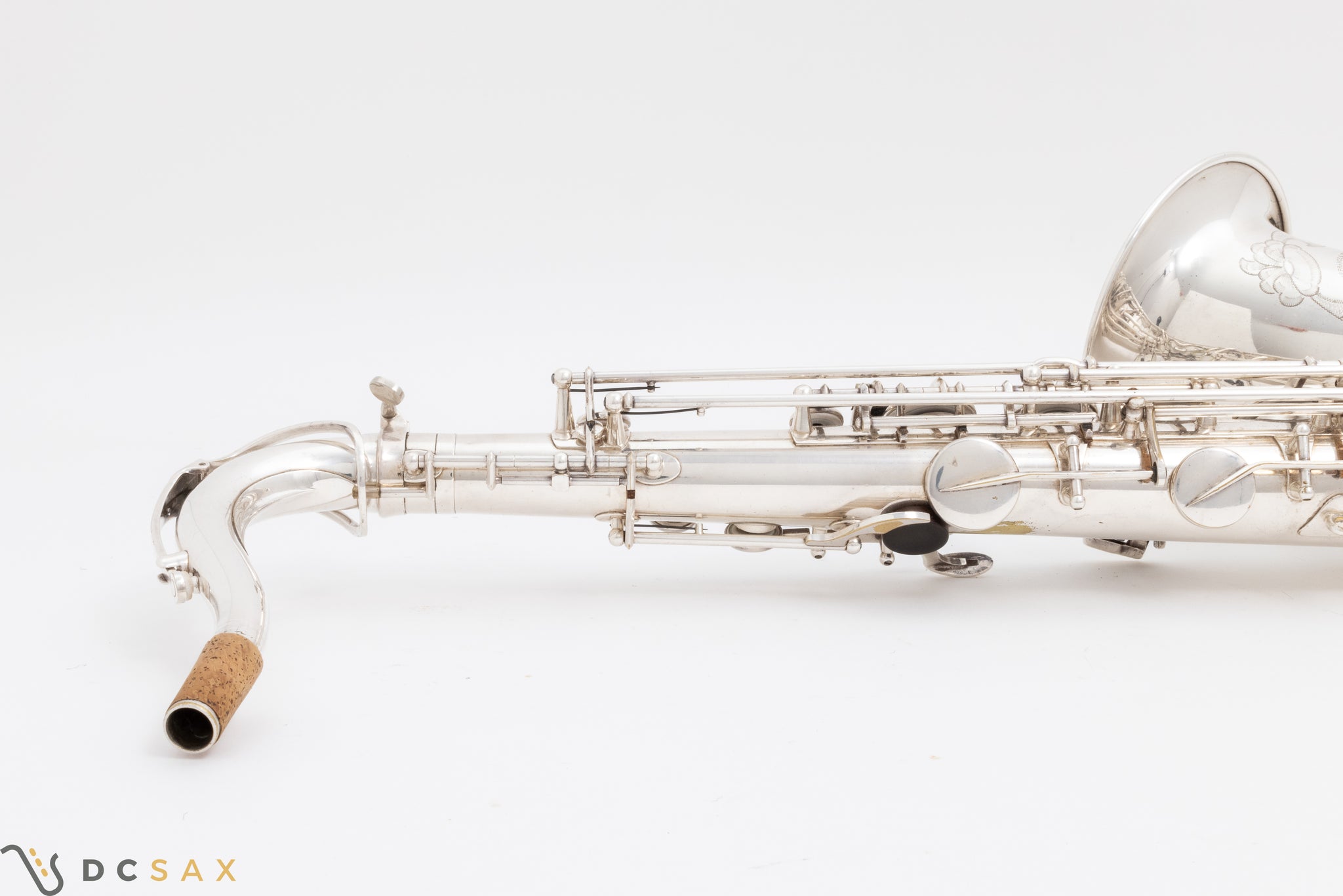 1956 67,xxx Selmer Mark VI Tenor Saxophone, 97% Original Silver Plating, Video