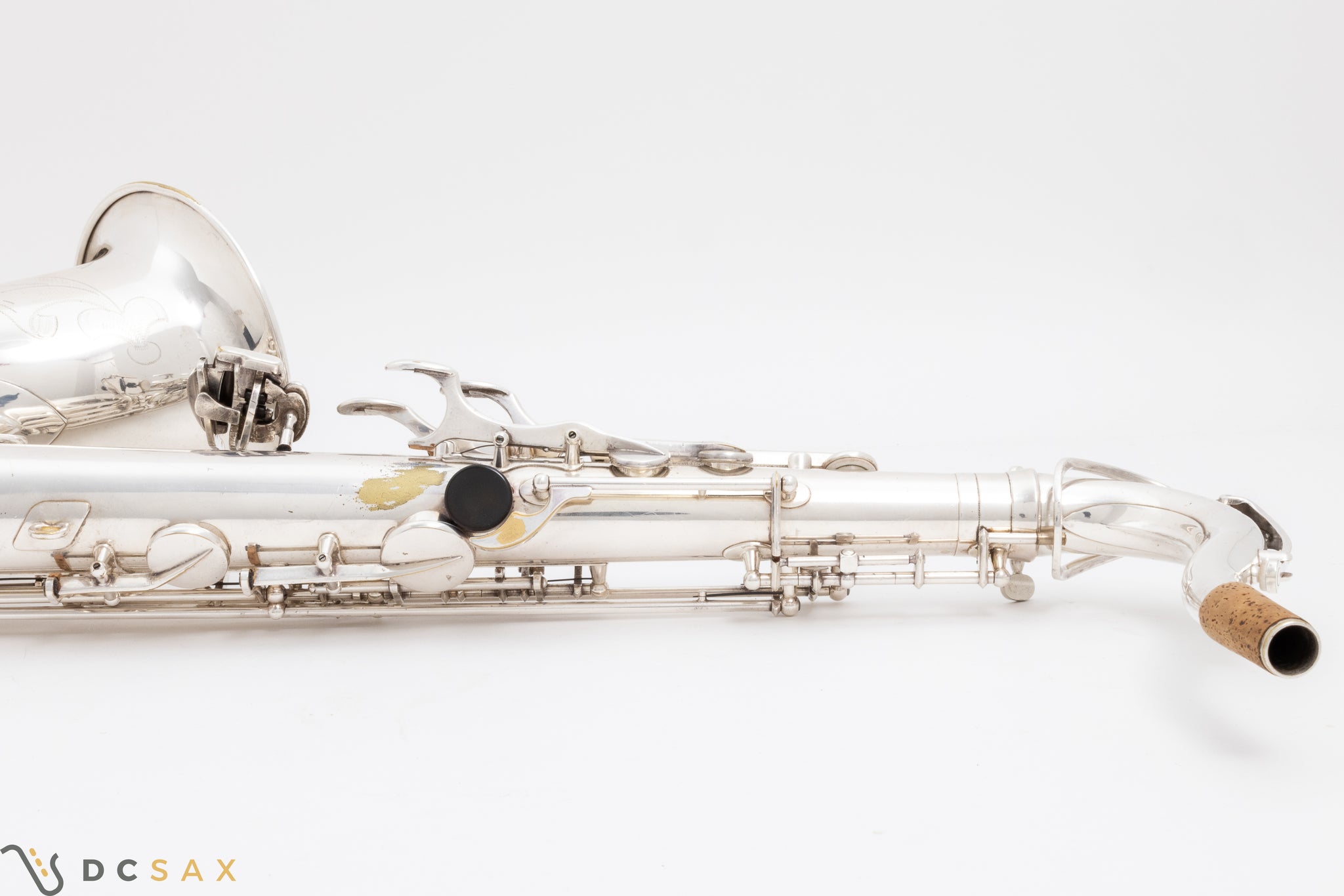 1956 67,xxx Selmer Mark VI Tenor Saxophone, 97% Original Silver Plating, Video