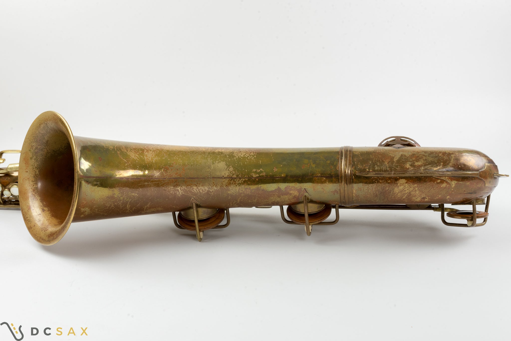 Conn 12M Transitional Baritone Saxophone, Owned by Bob Gioga, Kenton Member