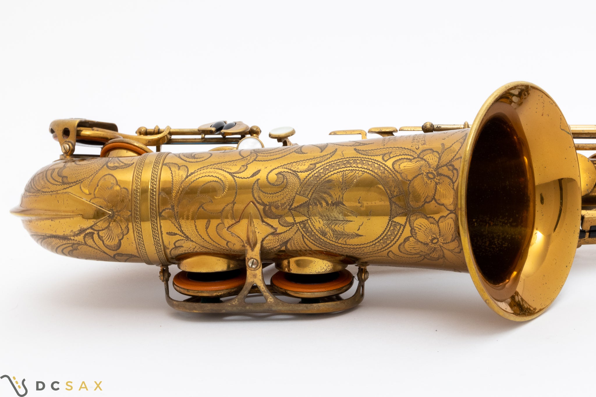 1939 Selmer Jimmy Dorsey Alto Saxophone, 98% ORIGINAL LACQUER, Video