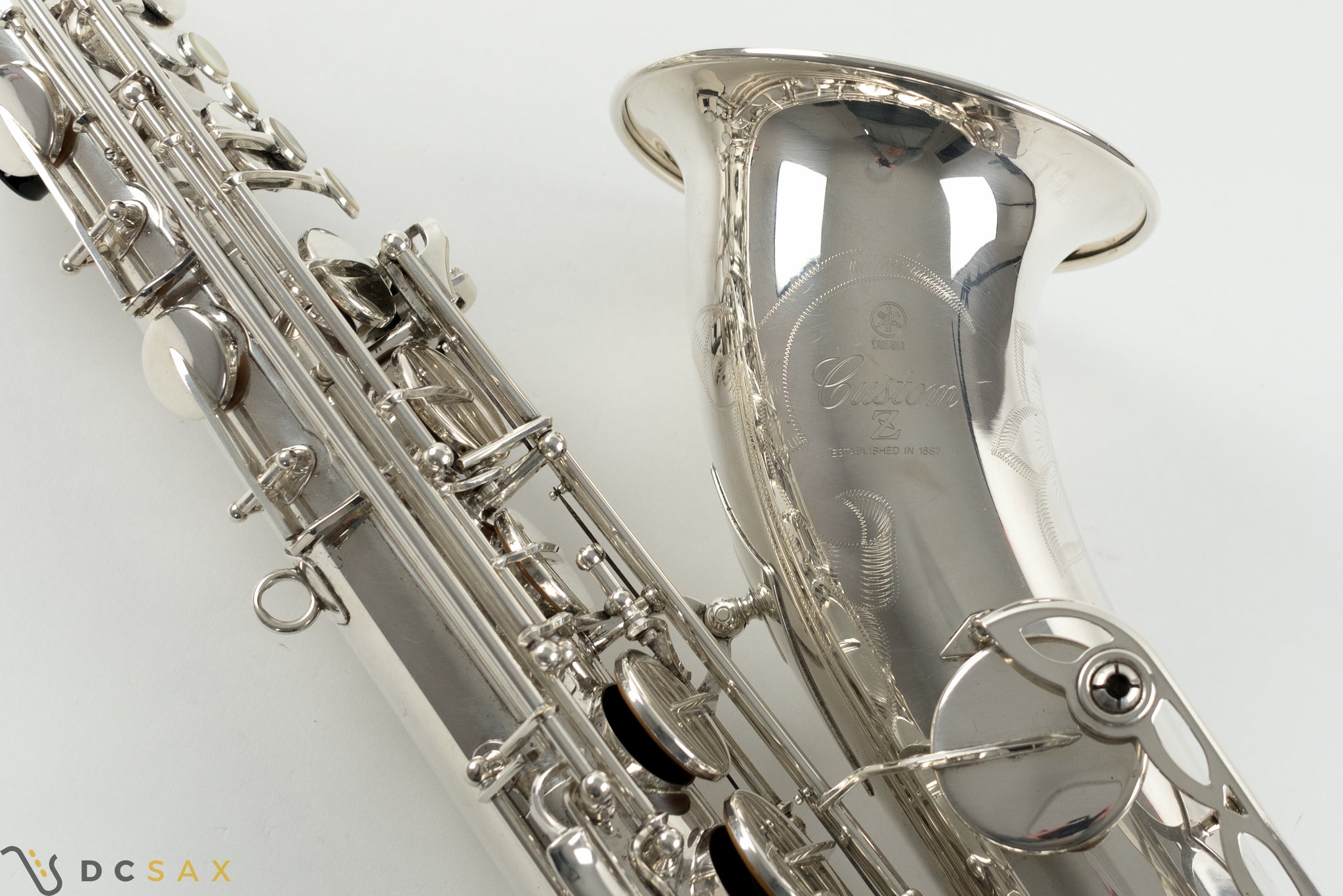 Yamaha Custom YTS-82Zii Tenor Saxophone, Silver Plated, Just Serviced