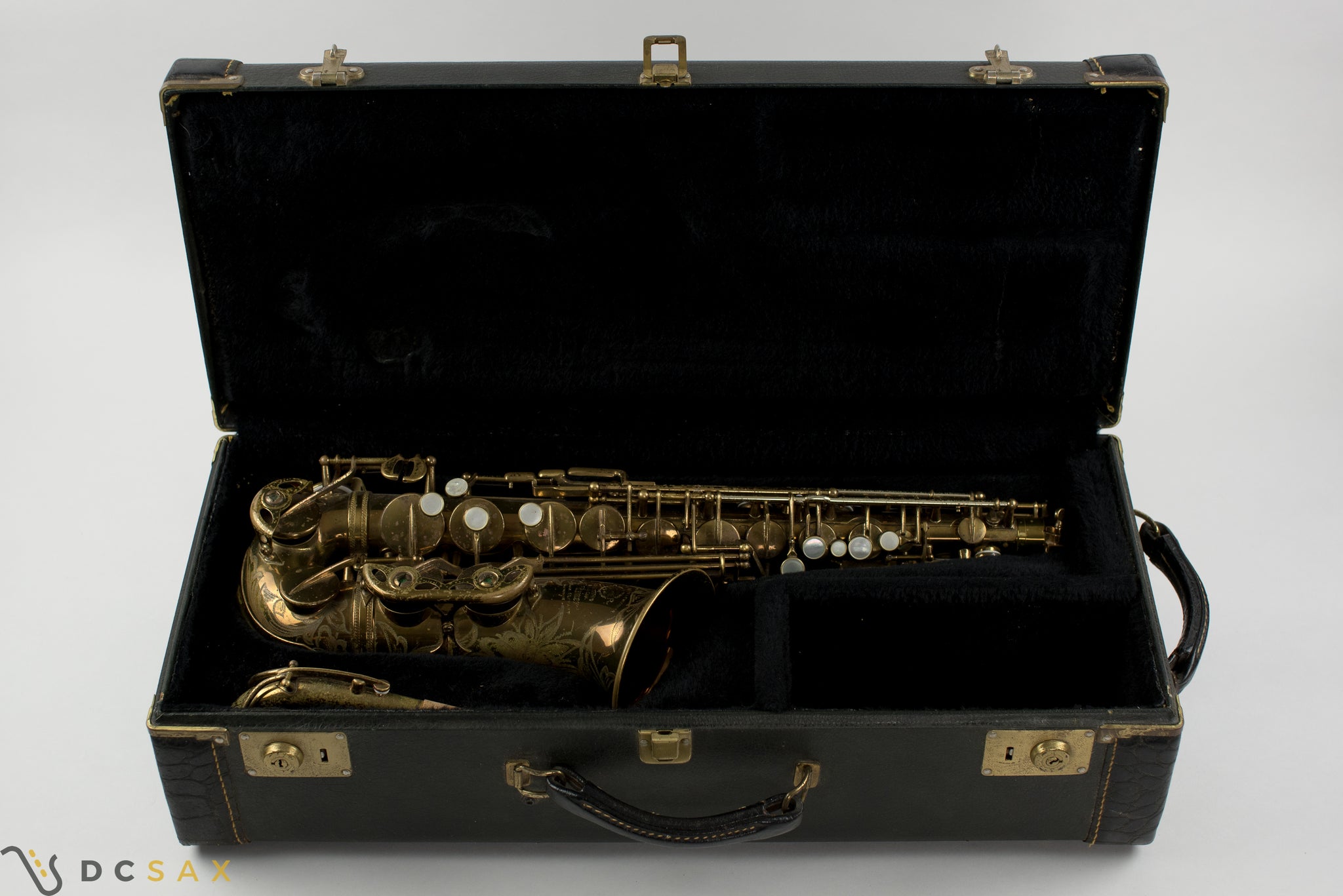 1951 45,xxx Selmer Super Balanced Action Alto Saxophone, 90% Original Lacquer