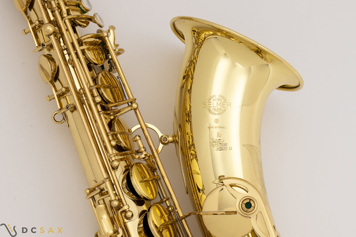 Selmer Series II Tenor Saxophone, Near Mint, Just Serviced
