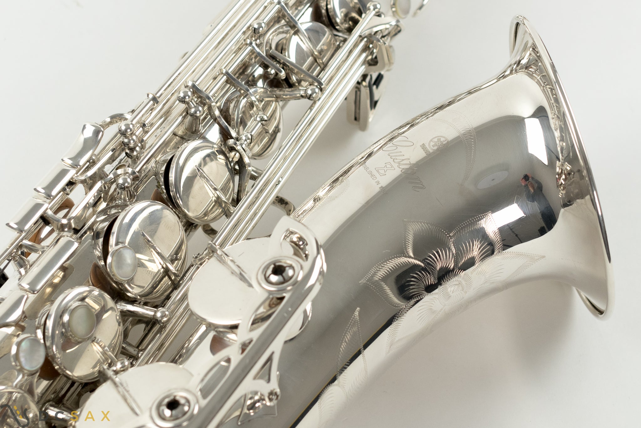 Yamaha Custom YTS-82Zii Tenor Saxophone, Silver Plated, Just Serviced