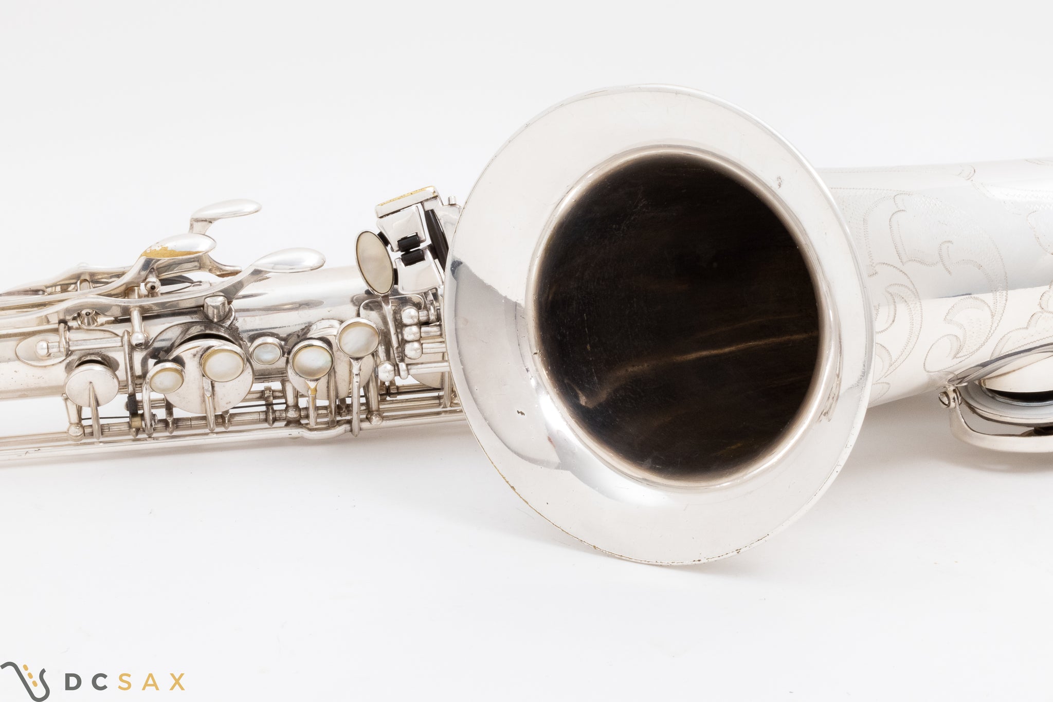 1956 67,xxx Selmer Mark VI Tenor Saxophone, 97% Original Silver Plating, Video