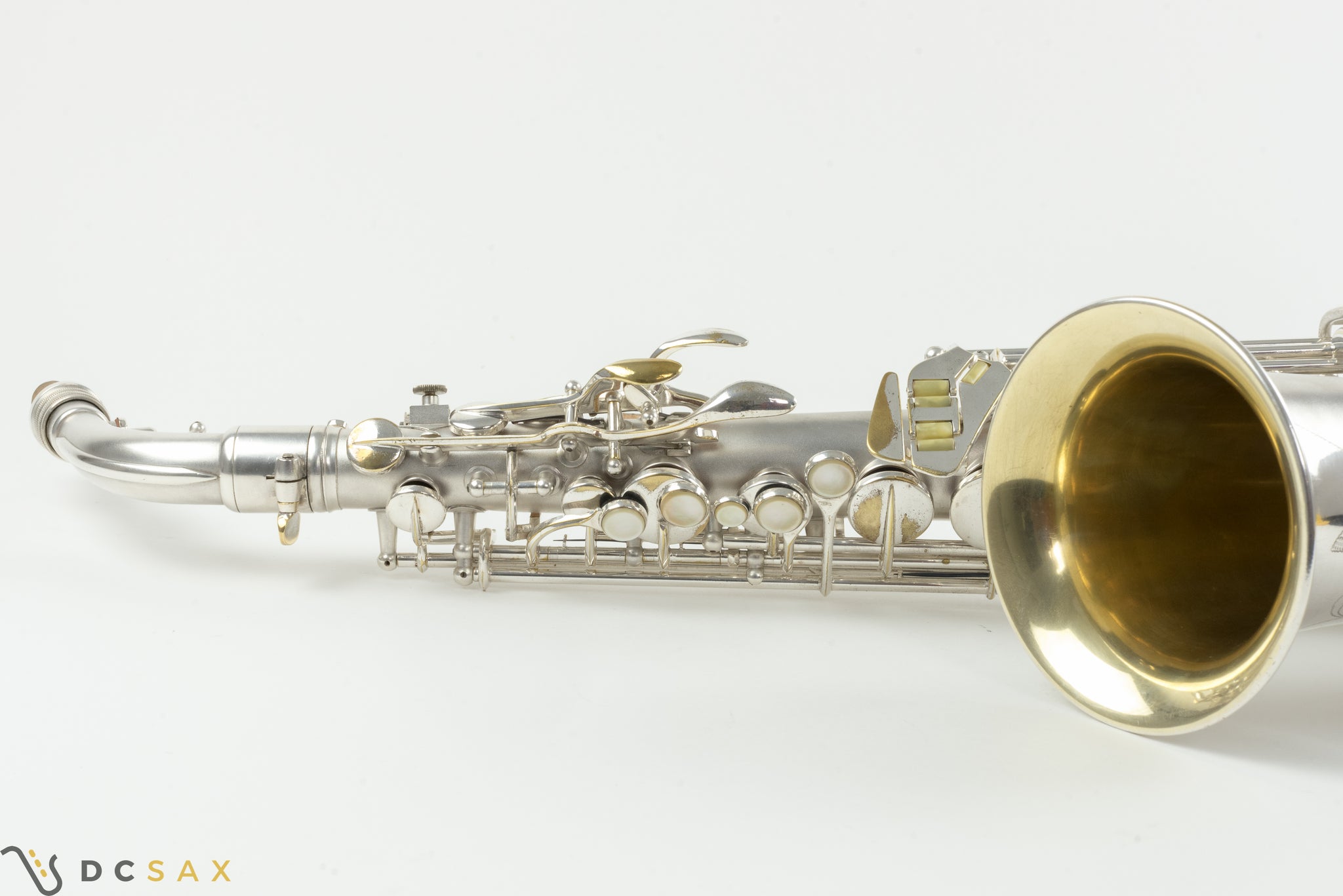 262,xxx Conn 6M Transitional Alto Saxophone, Original Silver Plate, Overhaul