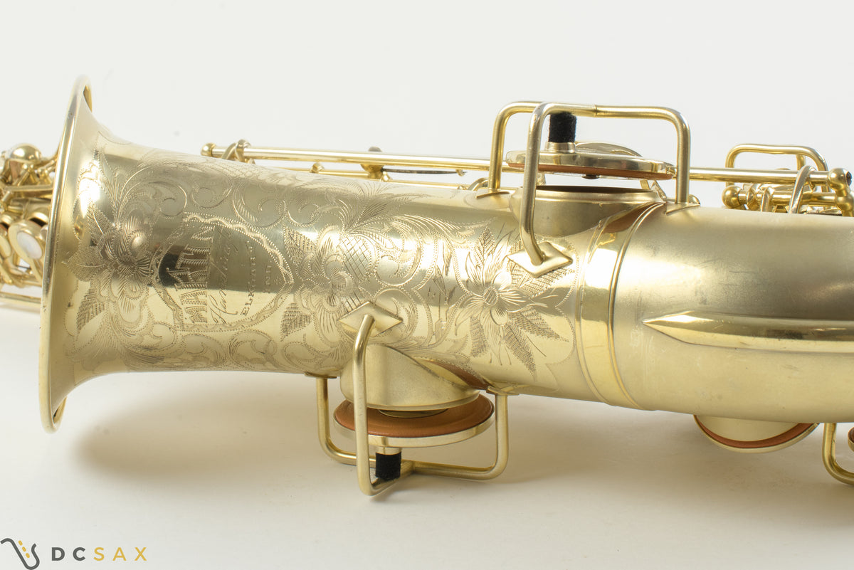1925年製 マーティン ハンドクラフト アルトサックス、金メッキ、ニアミント、オーバーホール済み
