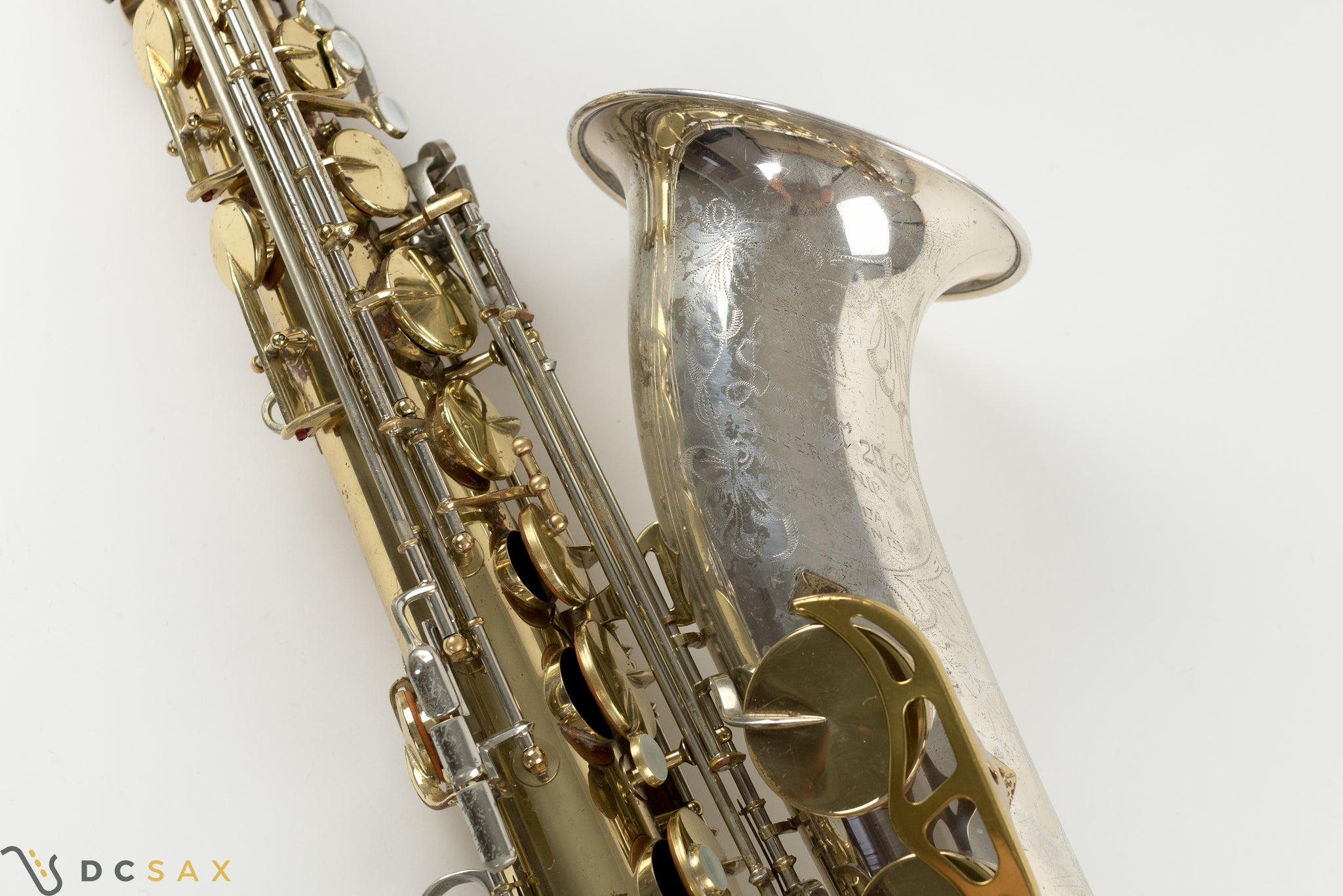 King Super 20 Tenor Saxophone, Silver Sonic, Just Serviced, Video
