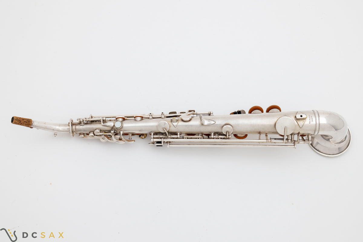 1924年製 キング・サクセロ、銀メッキ