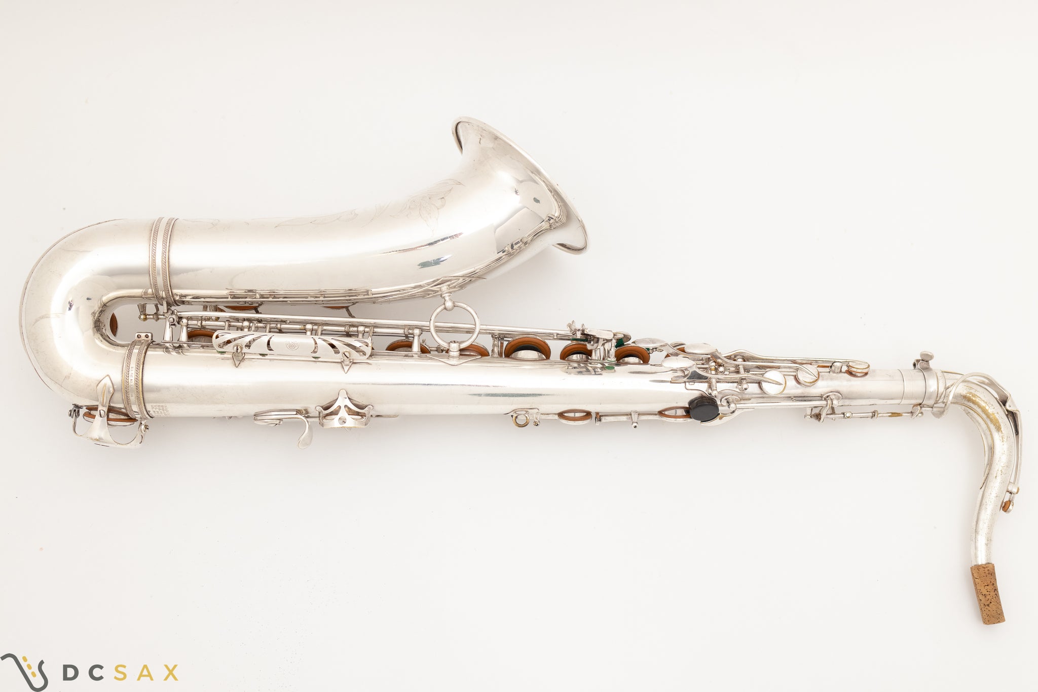 1960 86,xxx Selmer Mark VI Tenor Saxophone, Silver Plated, Brecker S/N, Video