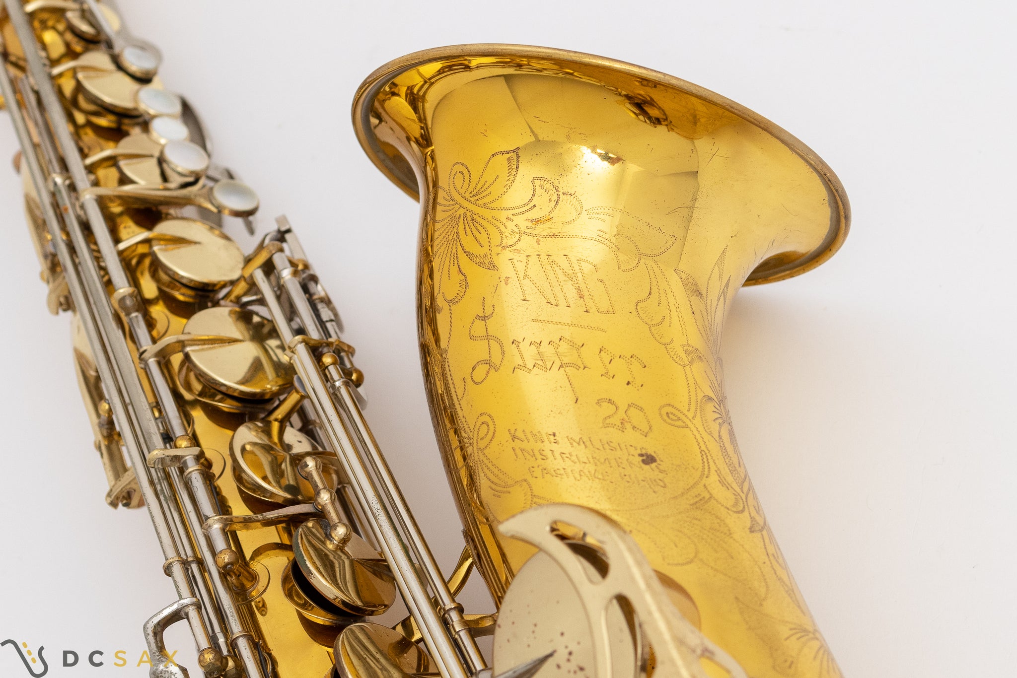 488,xxx King Super 20 Tenor Saxophone, Fresh Overhaul