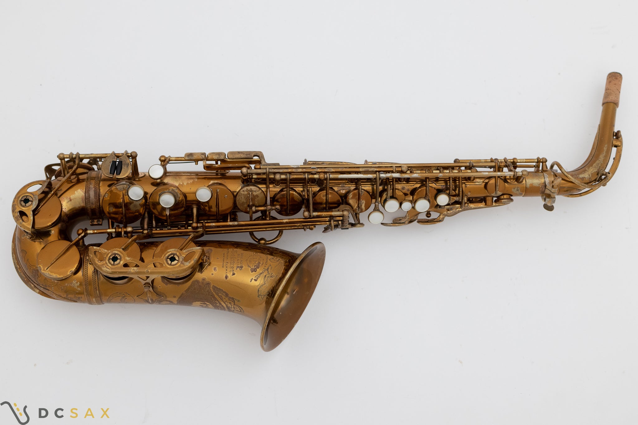 55,xxx Selmer Super Balanced Action Alto Saxophone, 97% Original Lacquer, Fresh Overhaul, Video