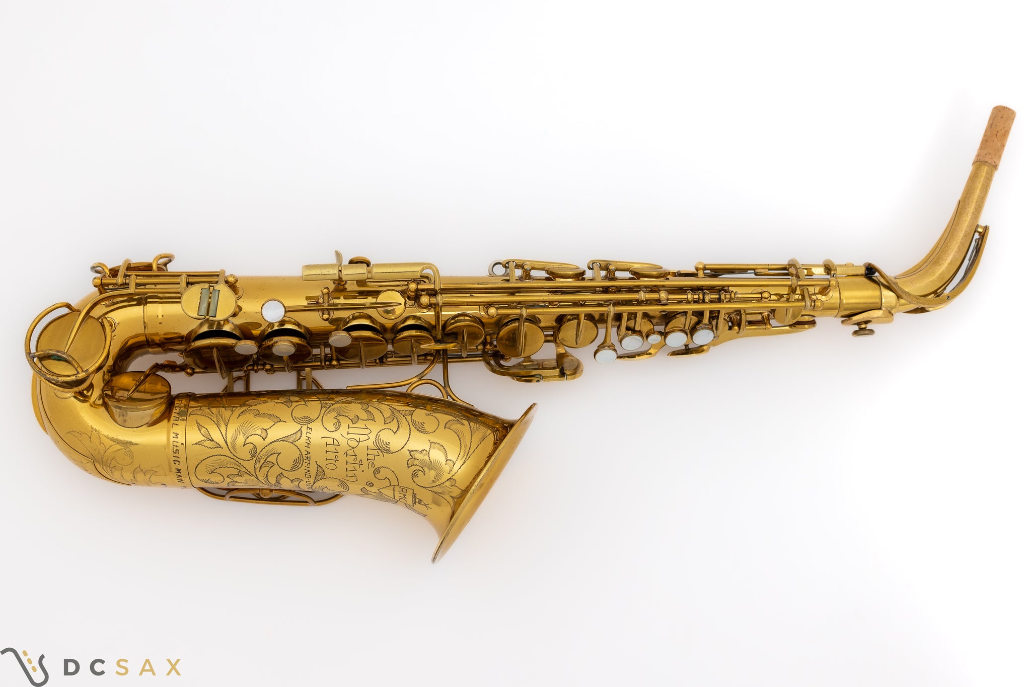 Martin Committee "Official Music Man Model" Alto Saxophone, 99% Origingal Lacquer, Video