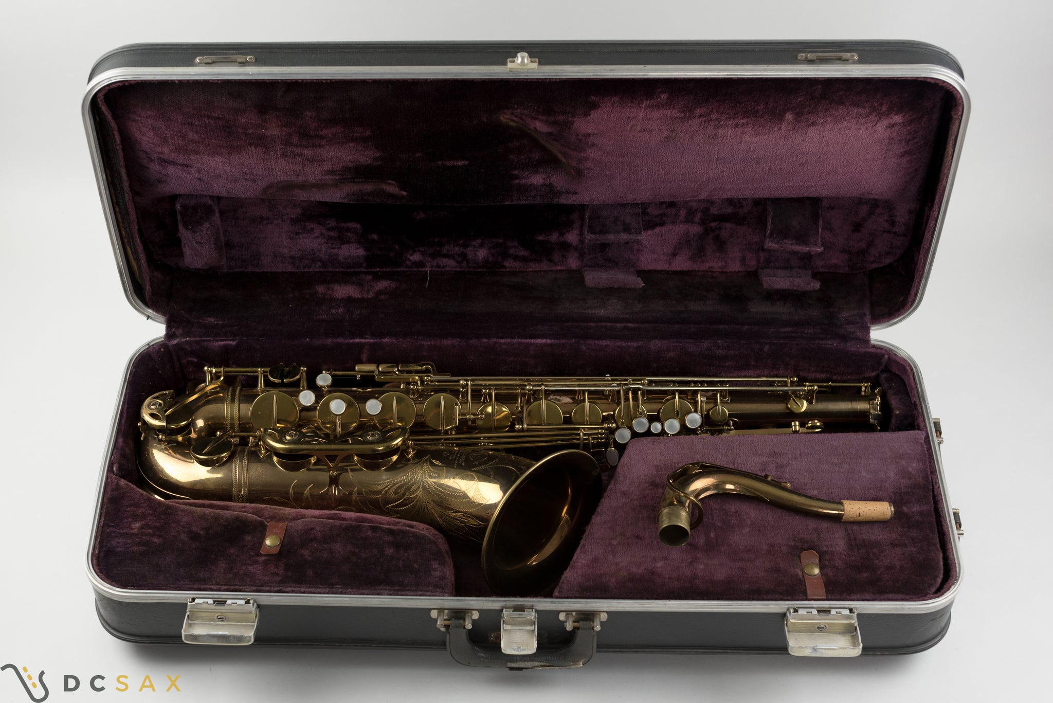 100,xxx 1962 Selmer Mark VI Tenor Saxophone, 97% Original Lacquer, Overhaul, Chris Potter S/N, Video