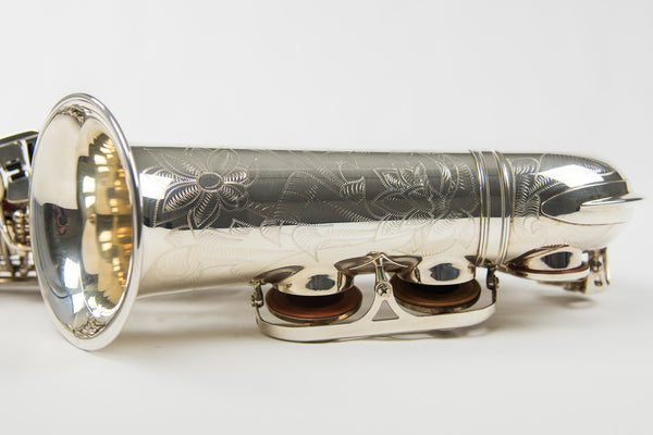Yamaha Custom 82Z Alto Saxophone, Silver, D-Series, Near Mint