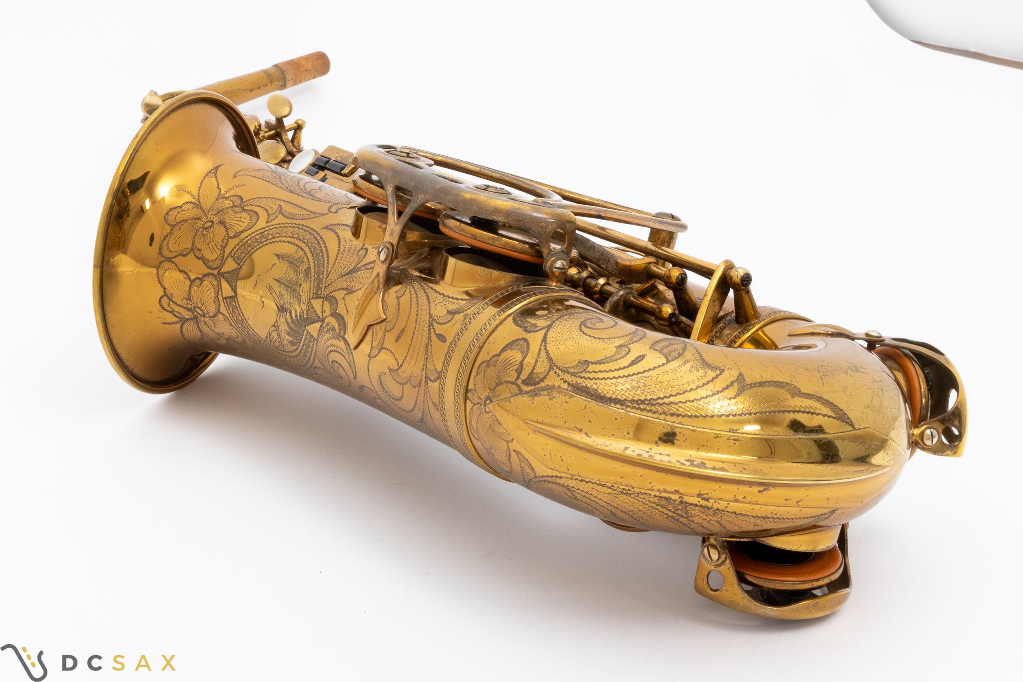 1939 Selmer Jimmy Dorsey Alto Saxophone, 98% ORIGINAL LACQUER, Video