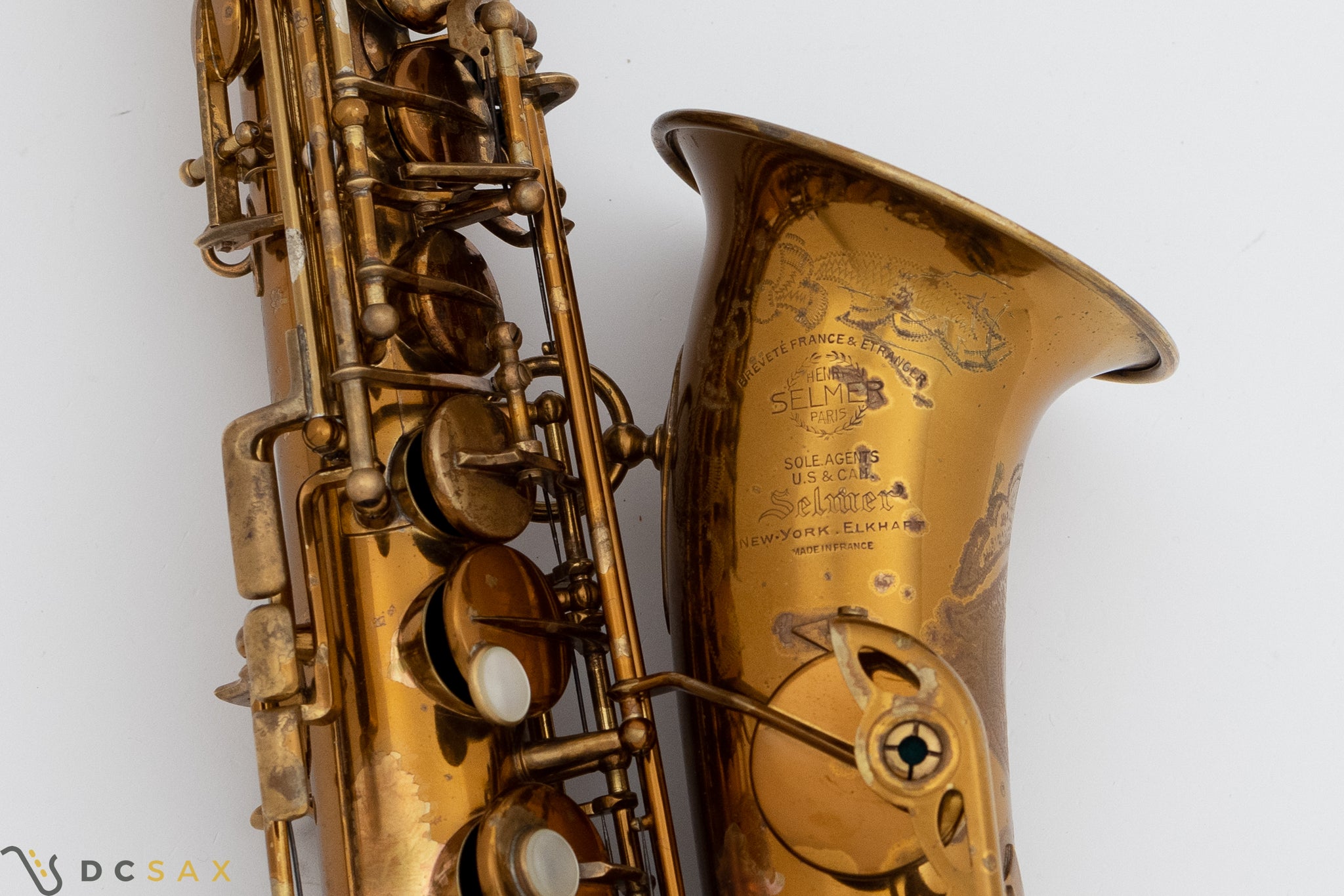 55,xxx Selmer Super Balanced Action Alto Saxophone, 97% Original Lacquer, Fresh Overhaul, Video