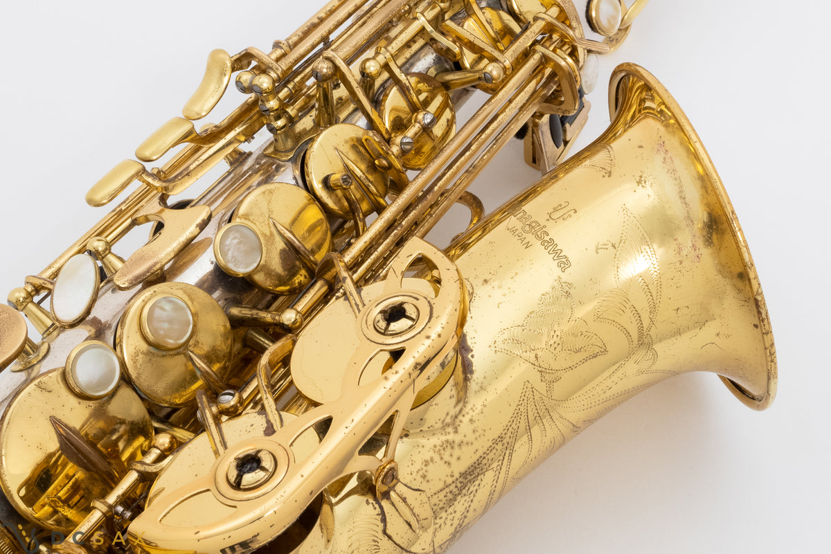 Yanagisawa A-9930 Alto Saxophone, Just Serviced, Video