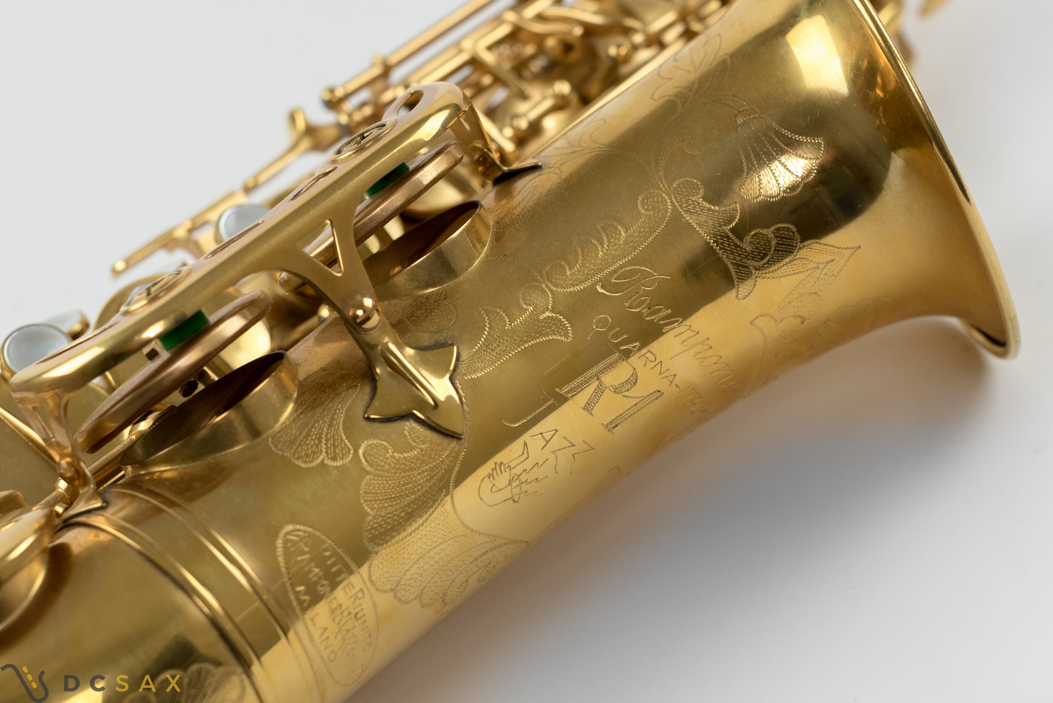 Rampone and Cazzani R1 Jazz Alto Saxophone, Gold Plated, Video Demo