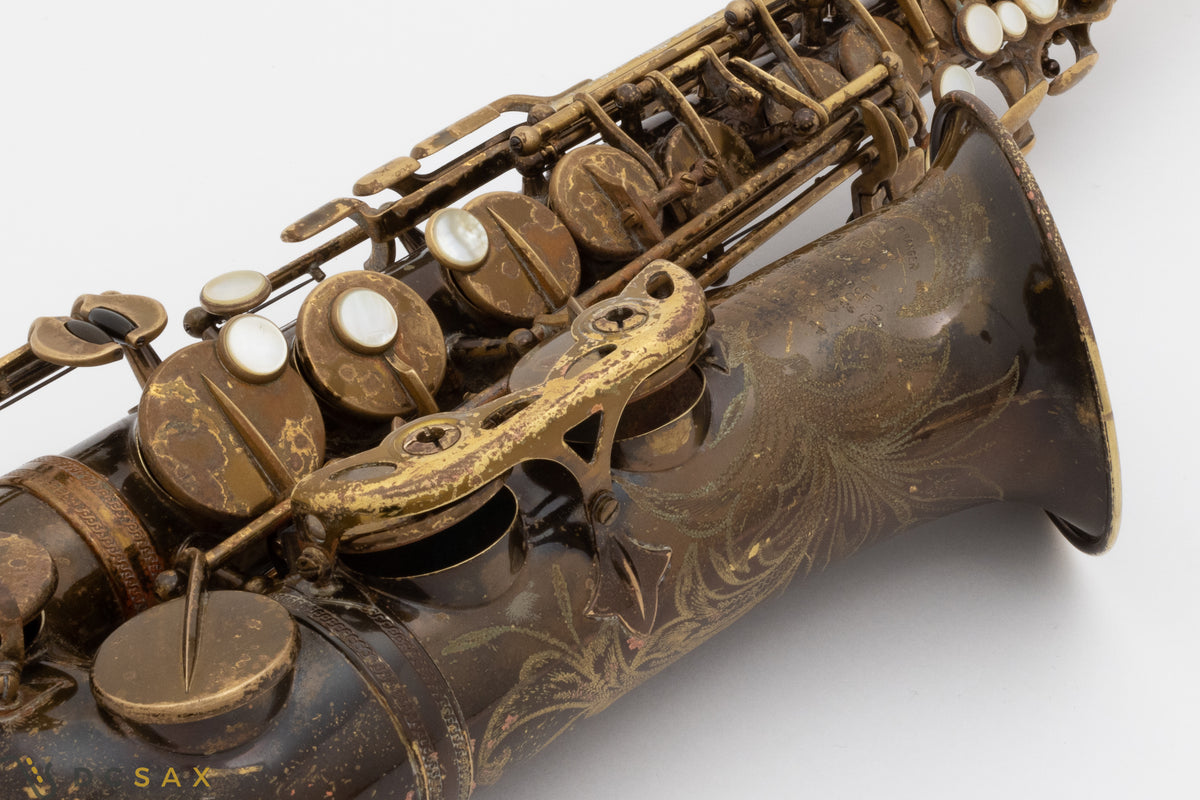 1954 Selmer Mark VI Alto Saxophone, 94% Original Lacquer, Overhaul, Video