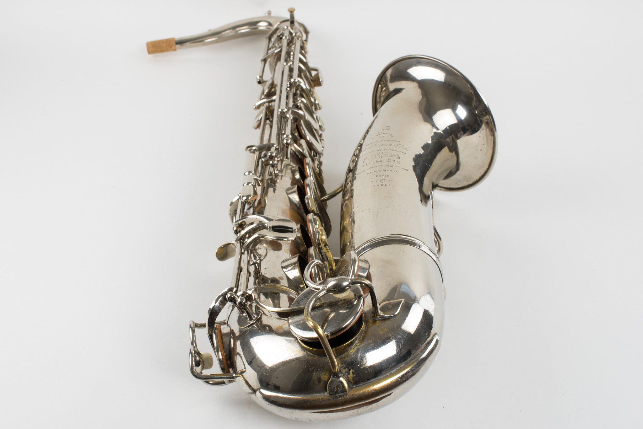 1910 Adolphe Sax Tenor Saxophone Fully Restored